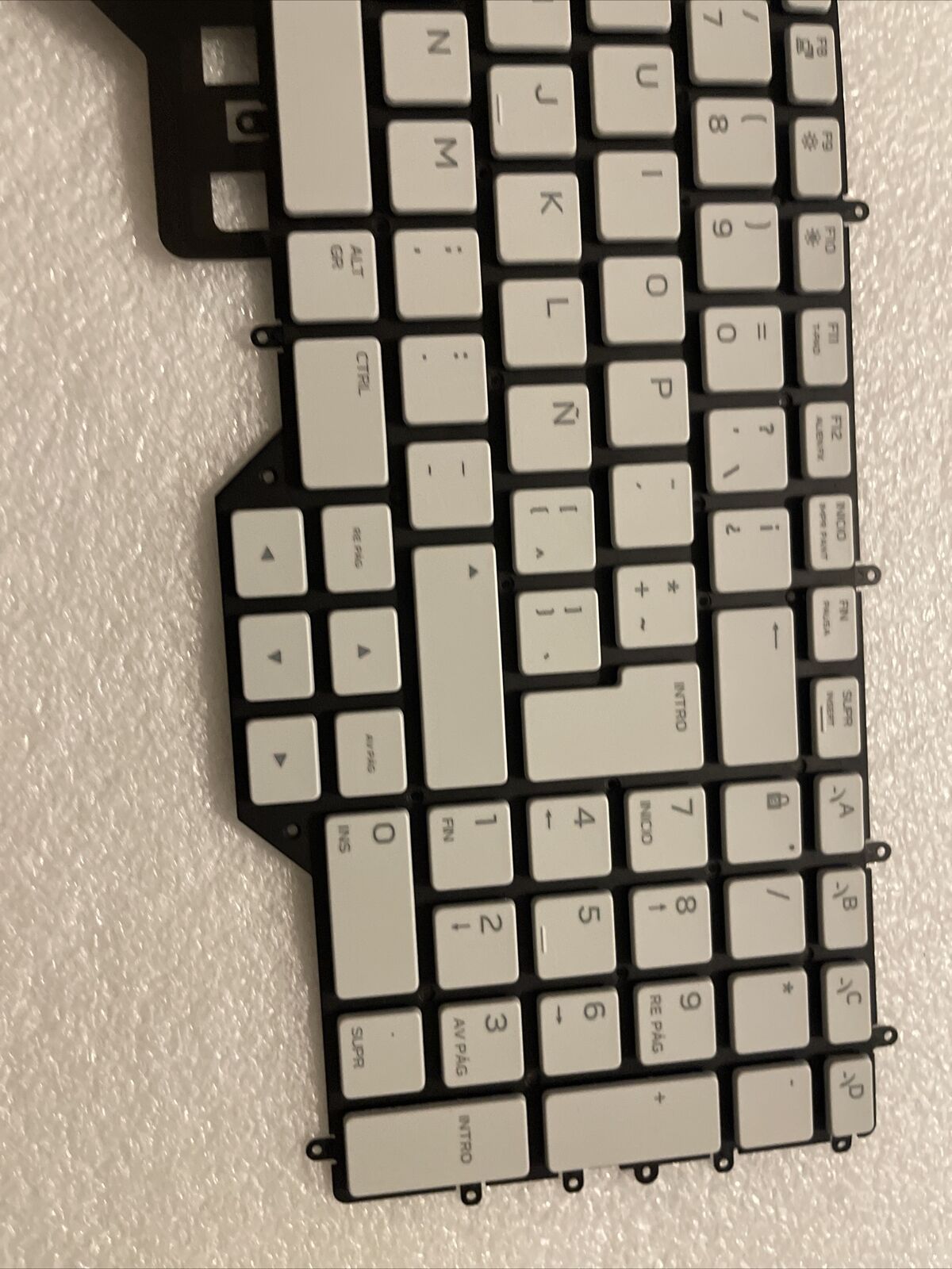 DELL ALIENWARE M17 R2 SERIES BACKLIT SPANISH LAPTOP KEYBOARD 92YH6 GM8NC K1 B3
