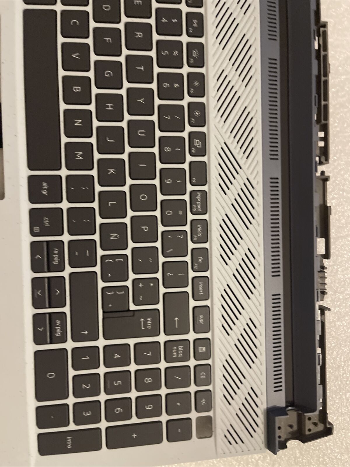 Dell G15 Ryzen 5510 5511 5515 Laptop Palmrest Spanish Backlt Keyboard FK7HR H1D5