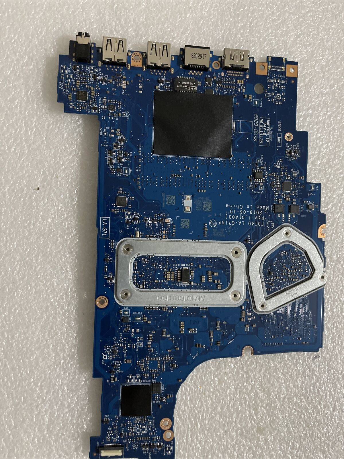 GENUINE DELL VOSTRO 3590 MOTHERBOARD INTEL i7 10510U 4.9GHz RADEON 2GB R1CJX B6