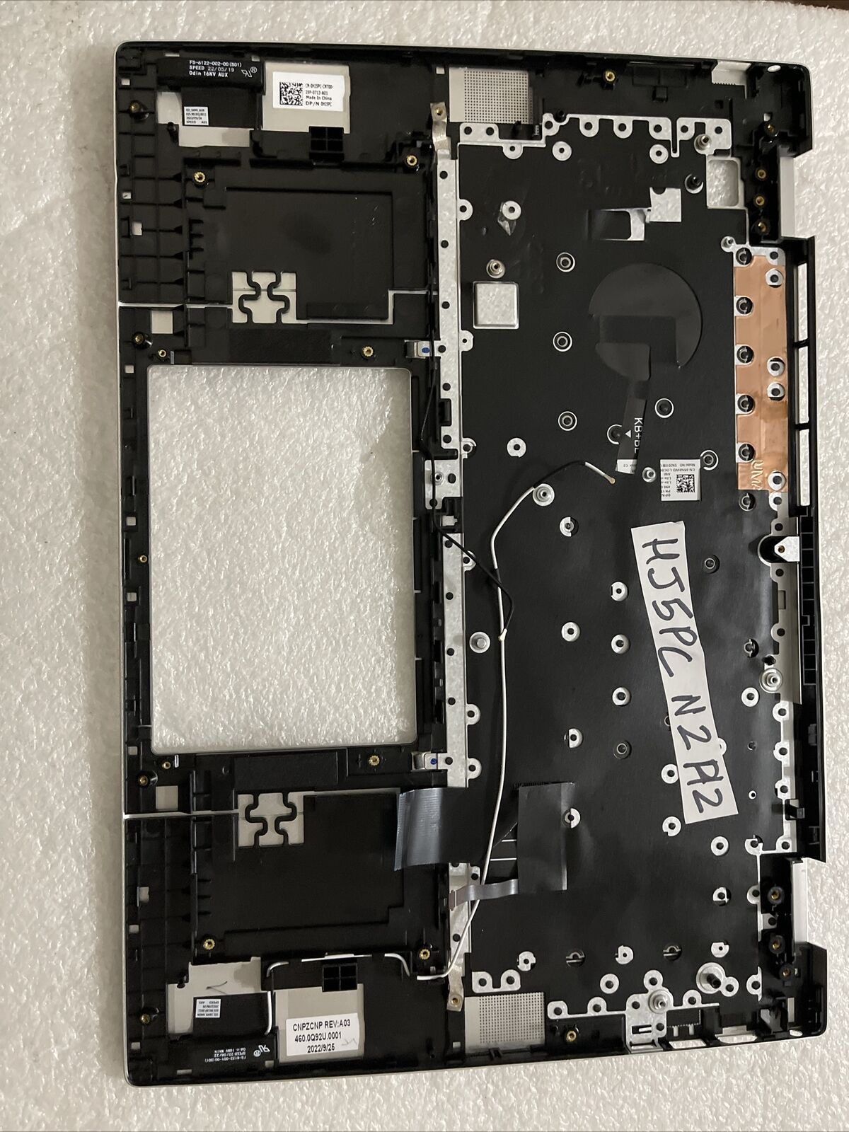 New Genuine Dell Inspiron 16 5620 5625 Palmrest US English Keyboard 0HJ5PC N2H2