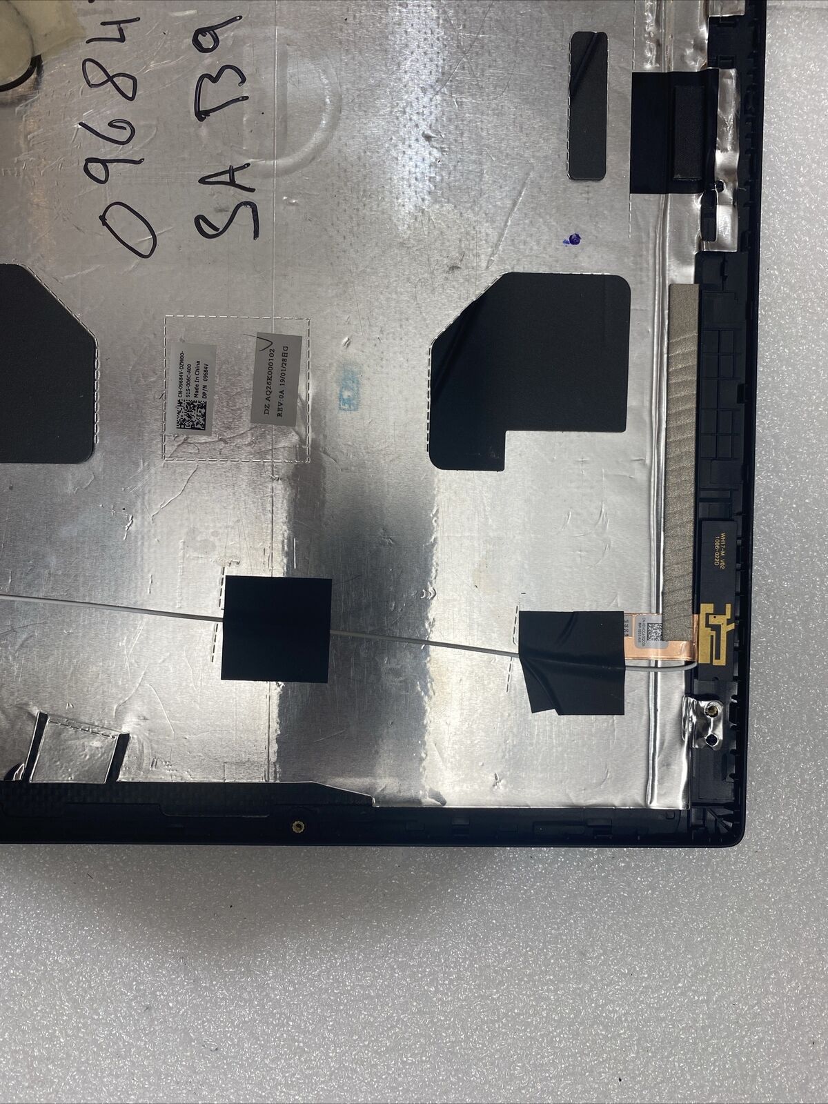 GENUINE DELL PRECISION 7730 17.3" LCD BACK COVER REAR LID 09684V SA B9