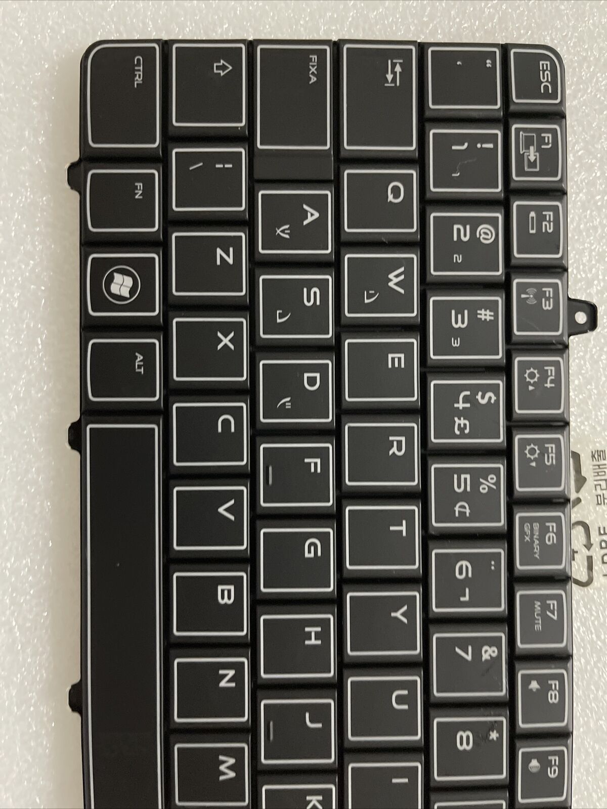 Genuine Dell Alienware M15 Brazilian Portuguese Laptop Keyboard KHHF6 0KHHF6 A1