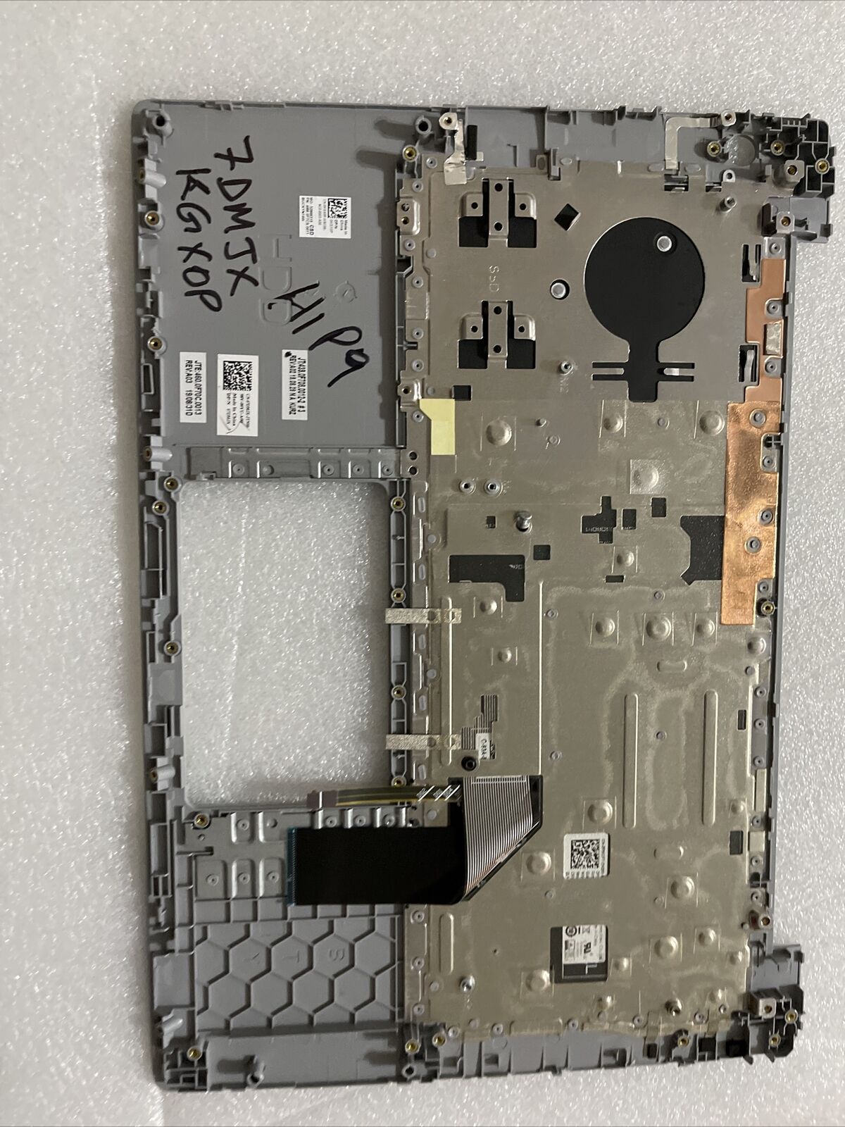 Dell OEM Inspiron 14 5485 Laptop Backlit Keyboard Palmrest KHX0P  7DMJX  H1 P9