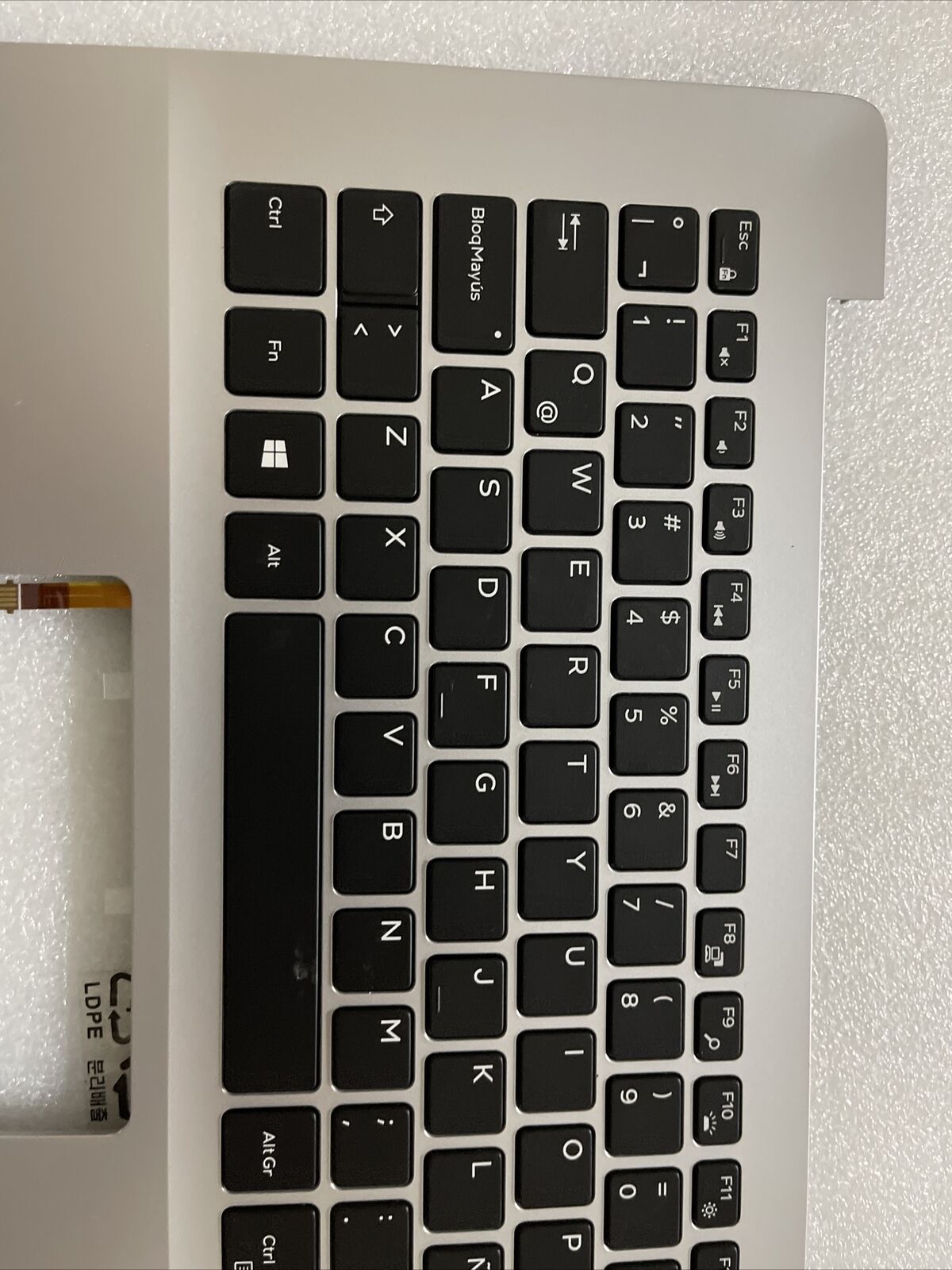 Dell OEM Inspiron 14 5485 Laptop Backlit Keyboard Palmrest KHX0P  7DMJX  H1 P9