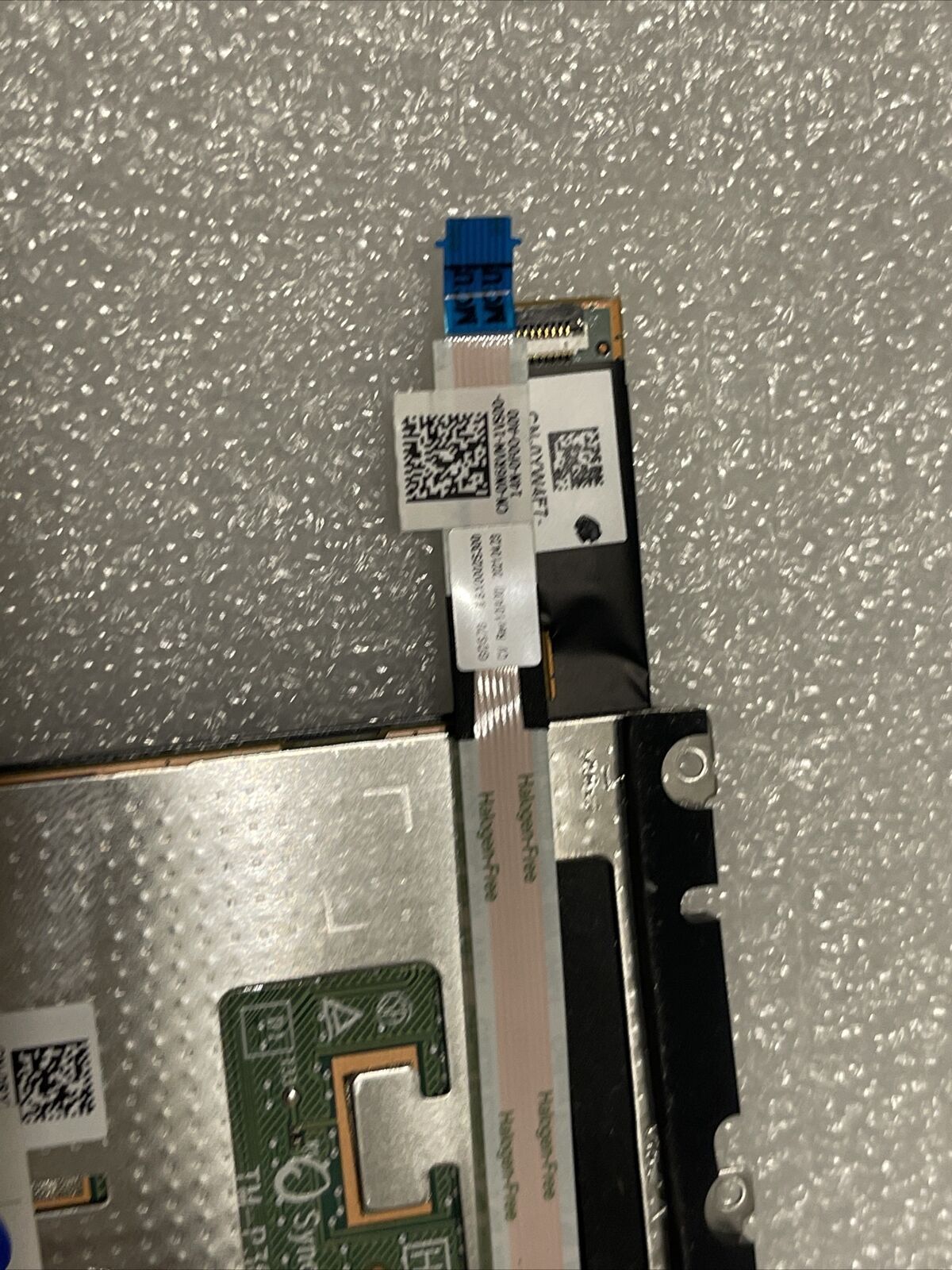 Genuine Dell Alienware x17 R1 Replacement Touchpad with cable  G3HYC RY7JP H1 B4