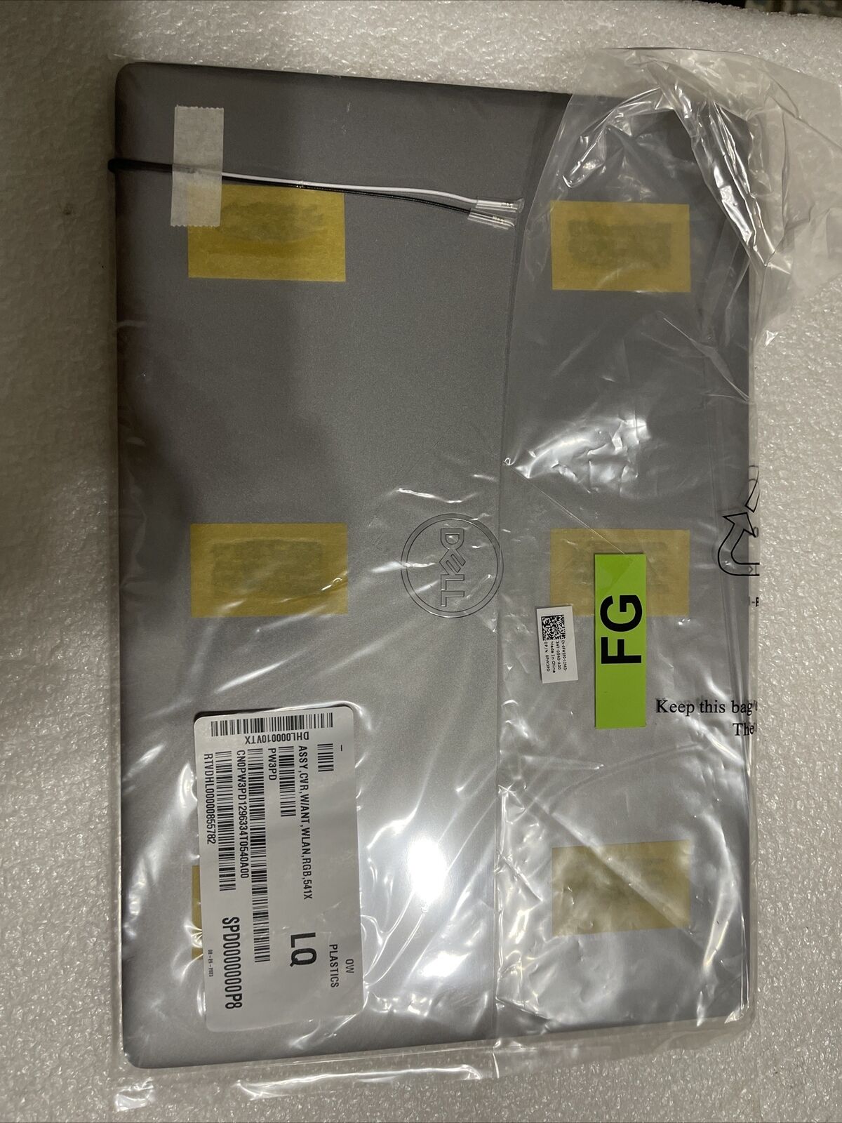 New Dell OEM Latitude 5410 / 5411 14" LCD Back Cover Lid NKPM7 FDRFJ PW3PD T8