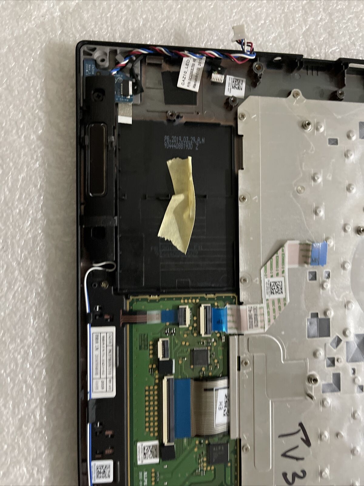 Oem Dell Latitude 7390 Palmrest Touchpad US Keyboard Speakers 0TV37K TV37K H1D1