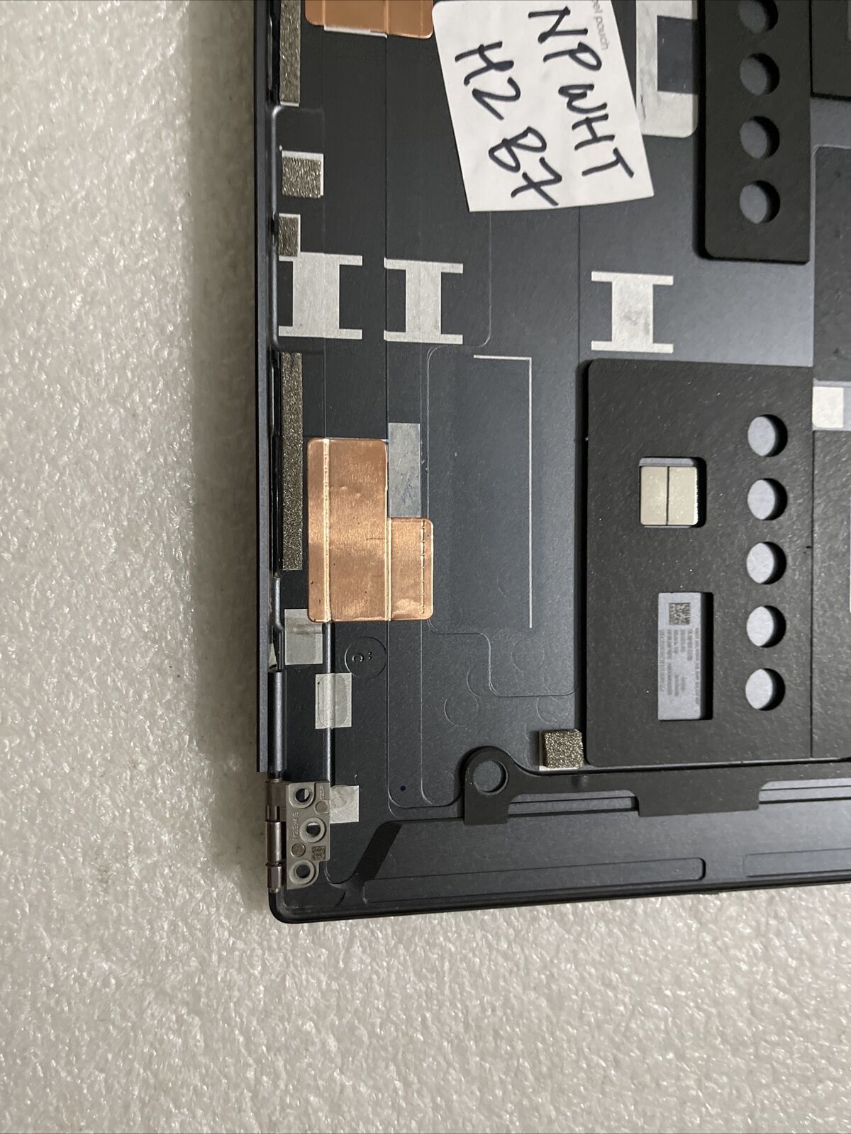 DELL XPS 13 PLUS 9320 LAPTOP 13.4" LCD SCREEN REAR BACK COVER  GRAY NPWHT H2 B7