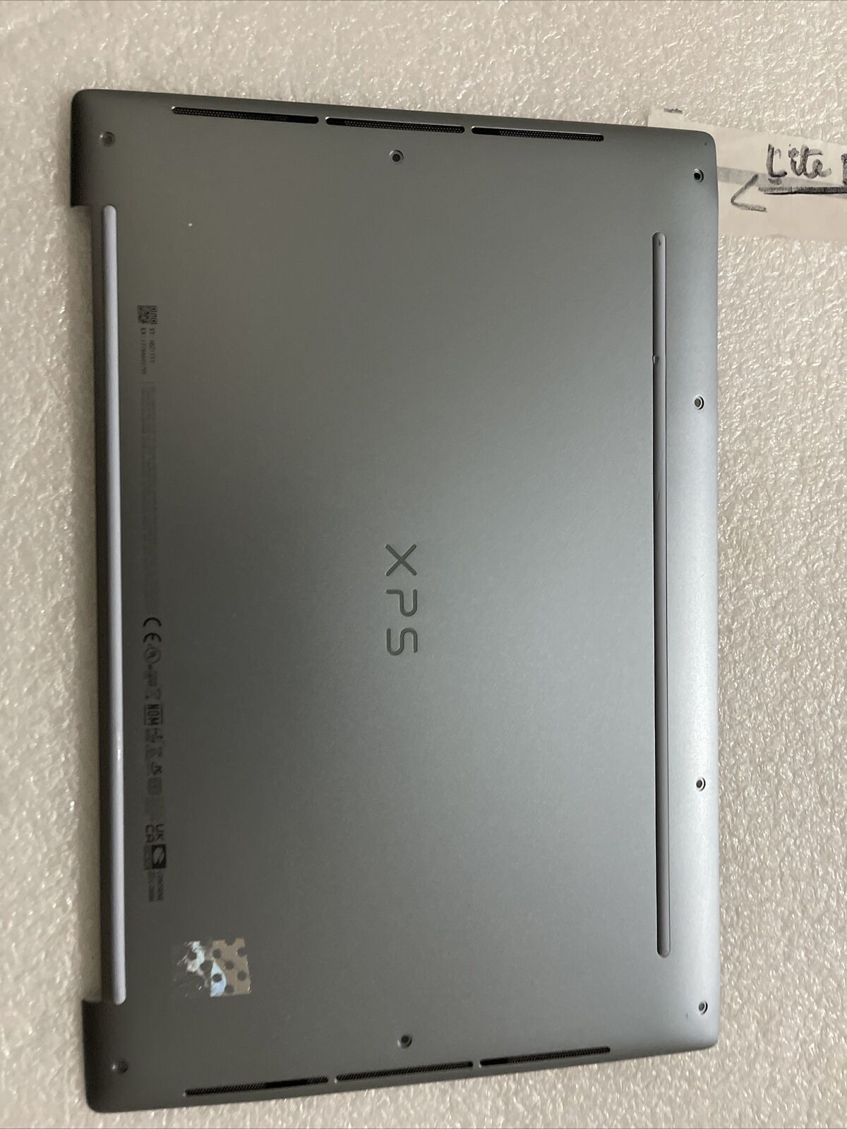 Genuine Dell XPS 13 9315 2022 Bottom Base Cover BLUE 0Y9PFC Y9PFC H5 C6 Dented