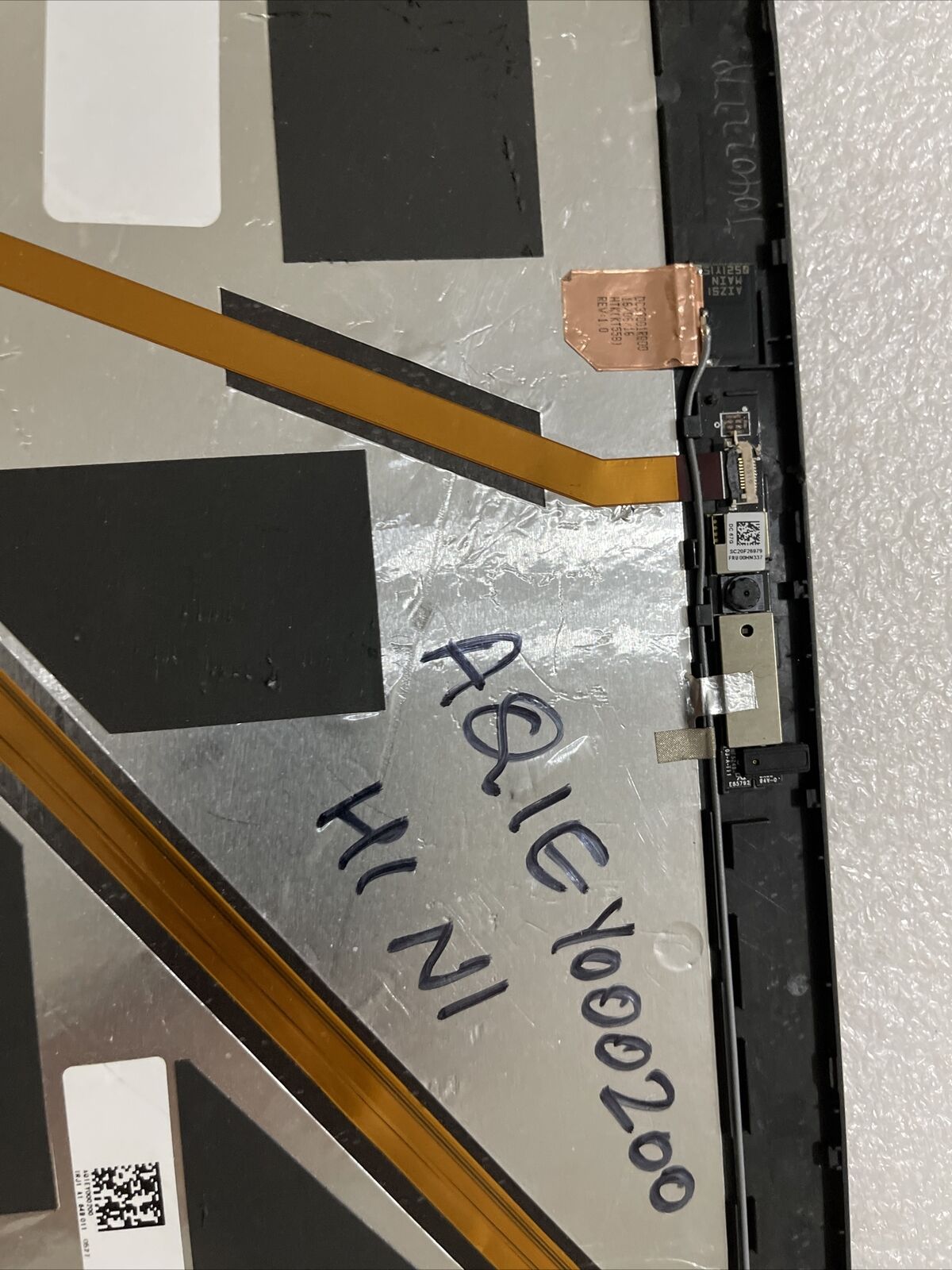 Genuine Lenovo Yoga 260 LCD Rear Back Cover  Hinges Camera AQ1EY000200 H1 N1