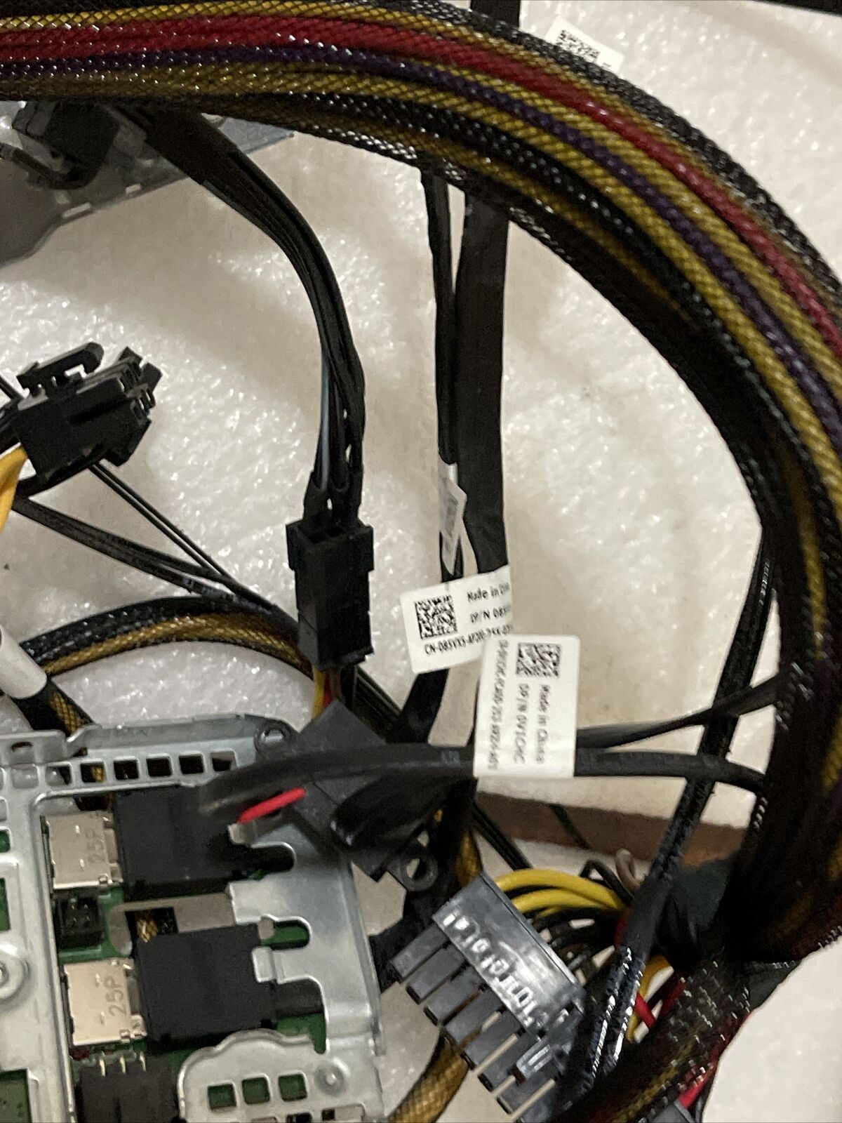 Dell Precision T5820 T7820 Power Distribution Board SSD Backplane Bracket Cables