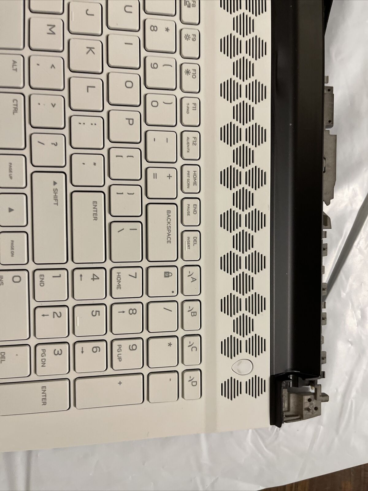 Dell Alienware M17 R3 Laptop Palmrest US Lunarlight Keyboard 00KP6D H1P1 Grade A