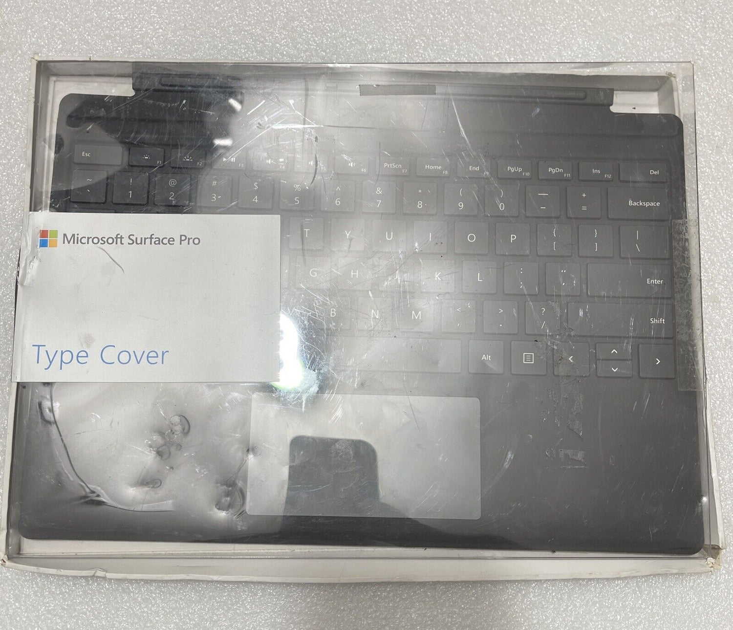 Genuine Microsoft  Surface Pro Type Cover 1725 Keyboard - Black  FMN-00001 H1B5