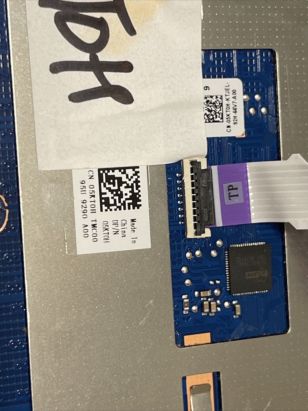Dell Inspiron 7390 Genuine Touchpad Module Board 5KT0H 05KT0H T1