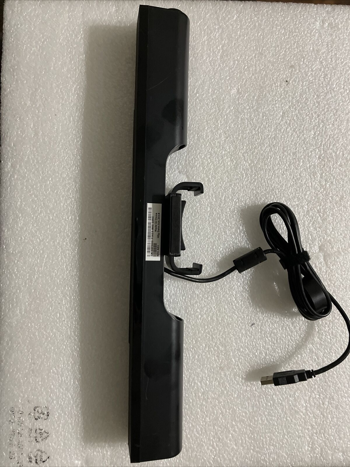Genuine Dell Multimedia USB Wired Stereo PC Sound Bar Speaker AC511M XFDH2