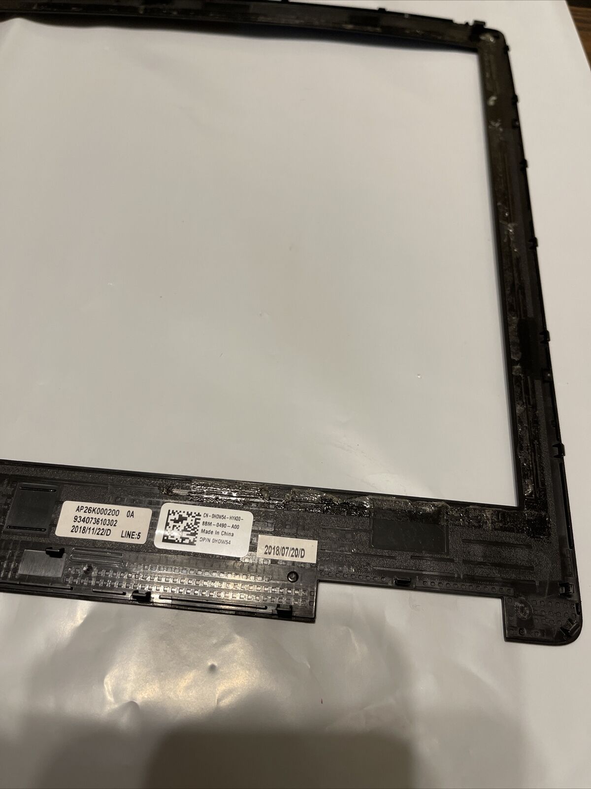 Genuine Dell Precision M 7730 7740 17.3" Front Cover LCD Trim Bezel HDW54 N1