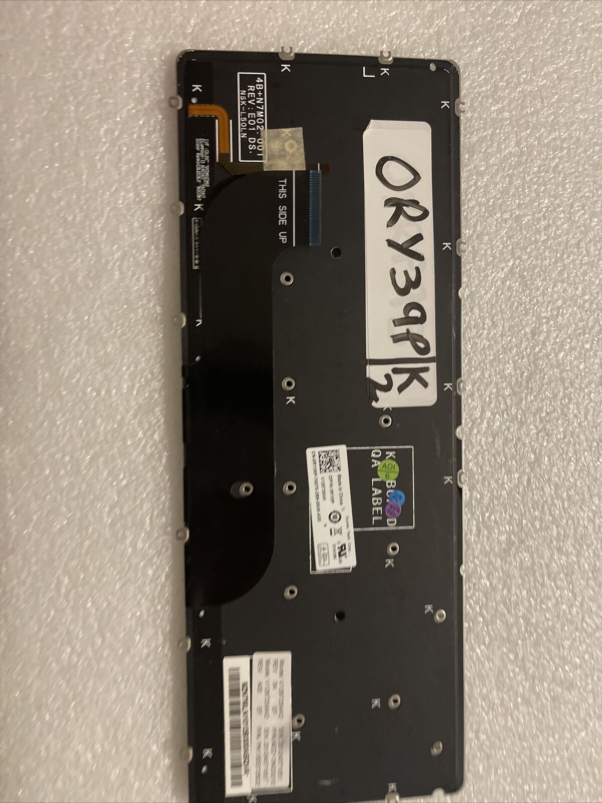 Dell XPS 13 L321X L322X 12 9Q23 9Q33 Canadian French backlit keyboard RY39P B1