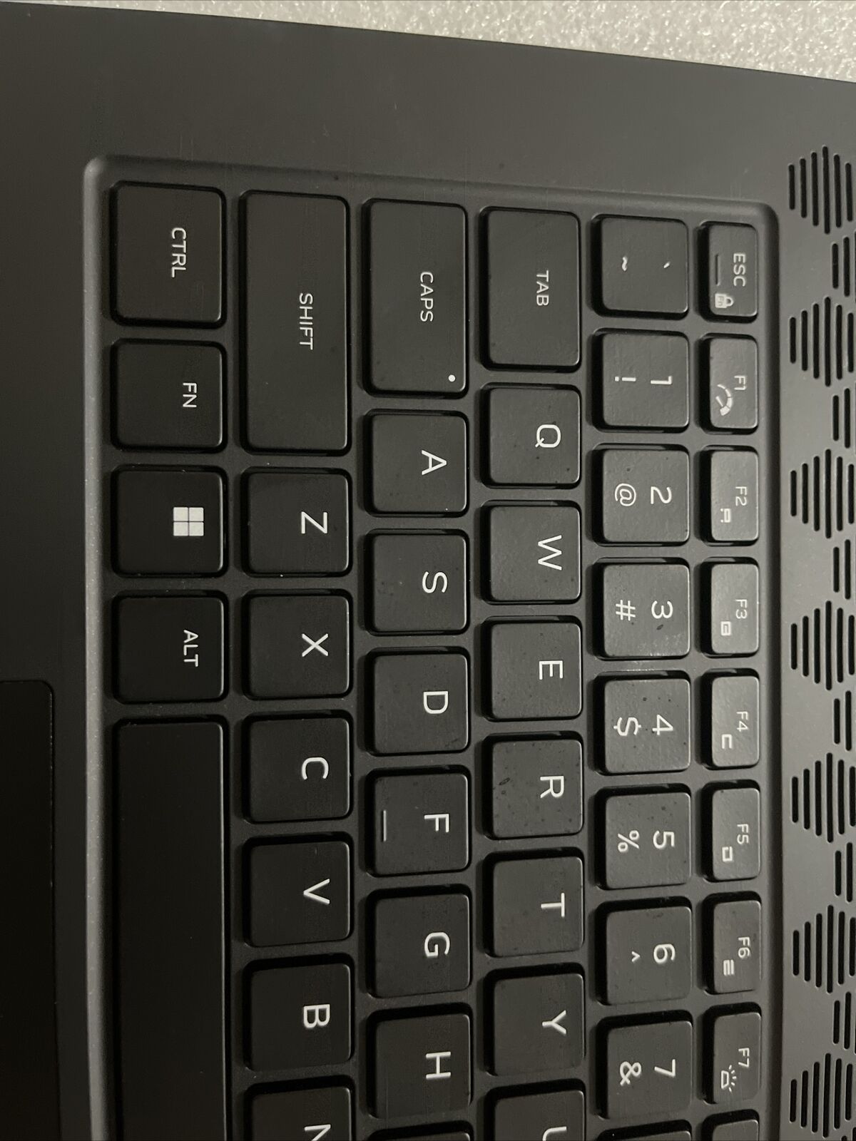 DELL ALIENWARE M15 R6 R7 US BACKLIT  KEYBOARD PALMREST BLACK 1F2H0 HE H2