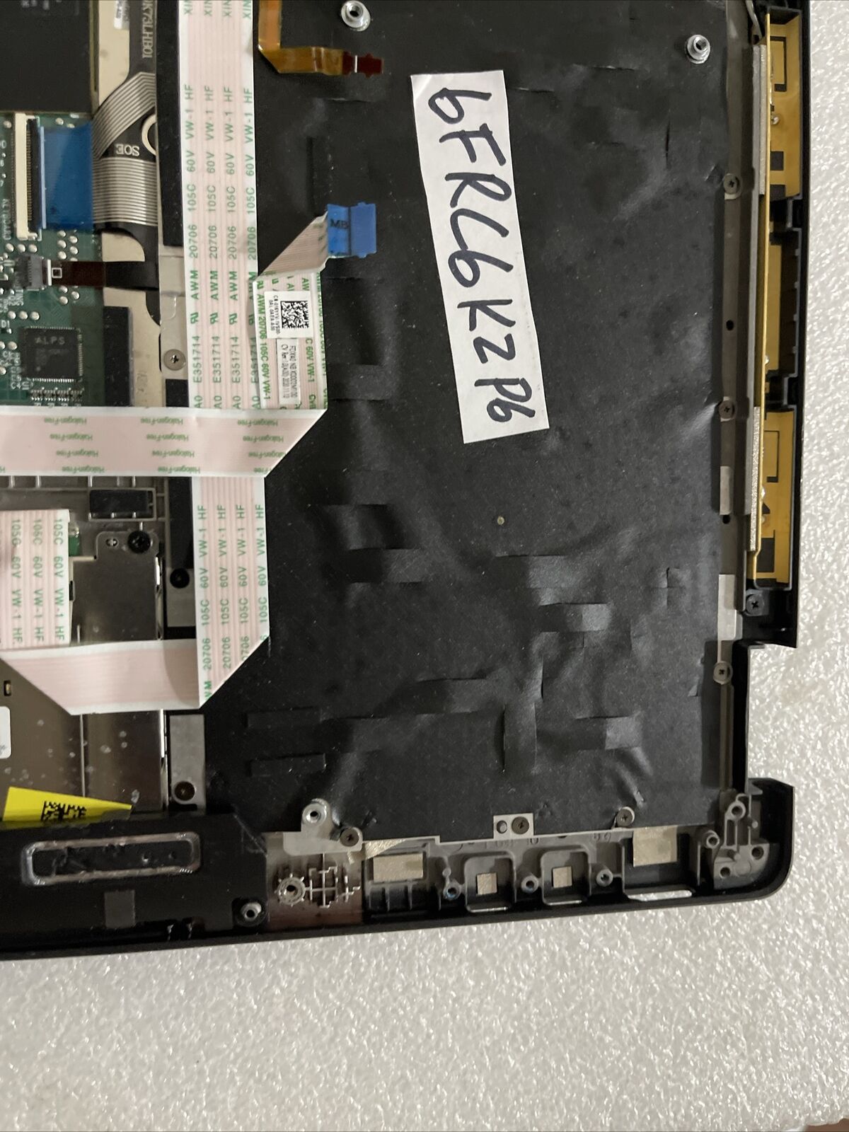 Dell Latitude 14” 7410 Laptop Palmrest US BCL Keyboard Speaker Extras 6FRC6 K2P6