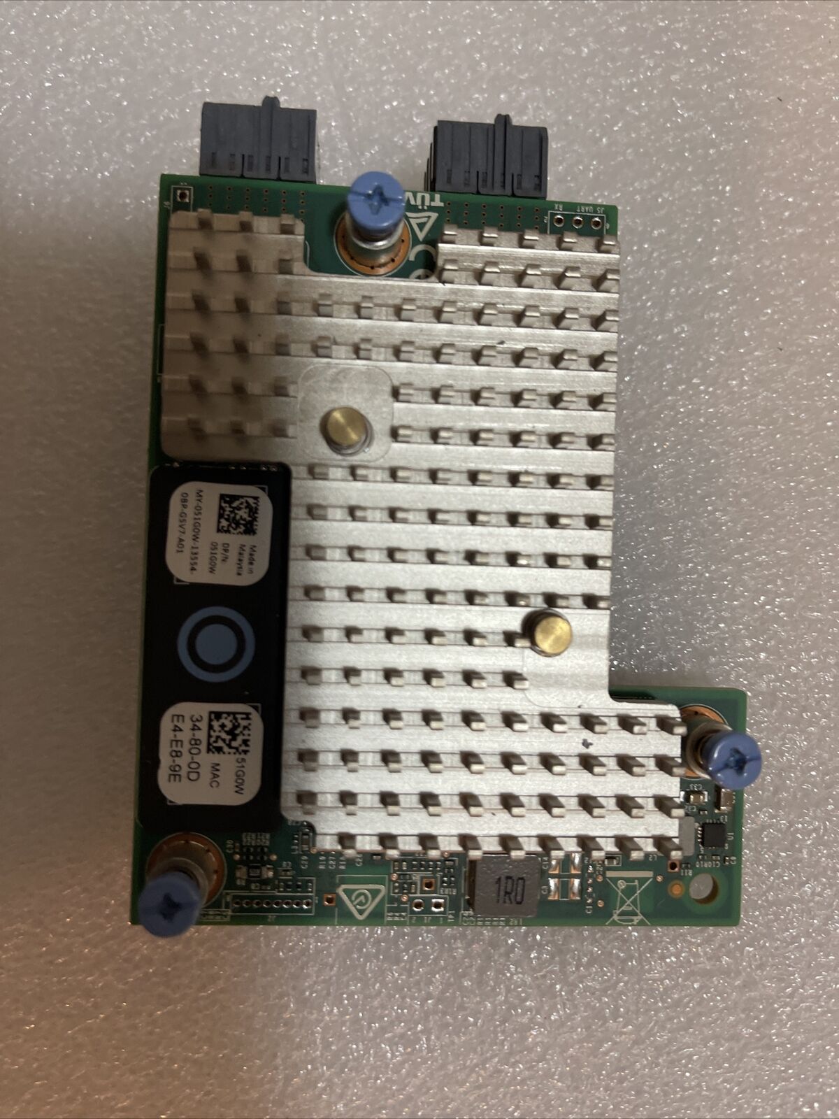 Oem Dell Qlogic QL41262HMKR 25Gb/10Gb Dual Port Mezzanine Card 51G0W 051G0W U1