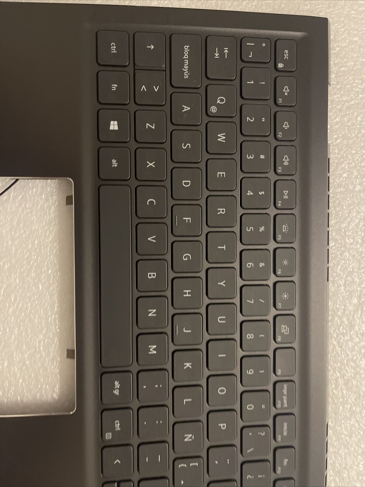 Oem Dell Inspiron 15 Pro 5510 5515 Palmrest Spanish Backlit Keyboard 39PRJ H2 P7