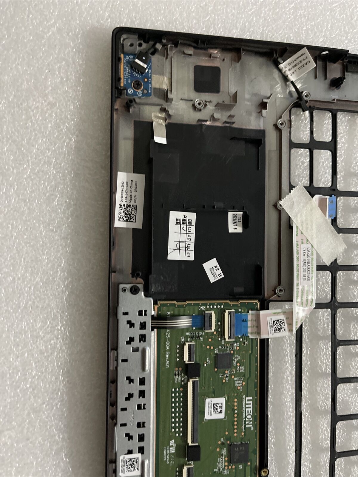 New OEM Dell Latitude 7490 Laptop Palmrest Touchpad  0JGJWJ 0R0J8H H1 A1