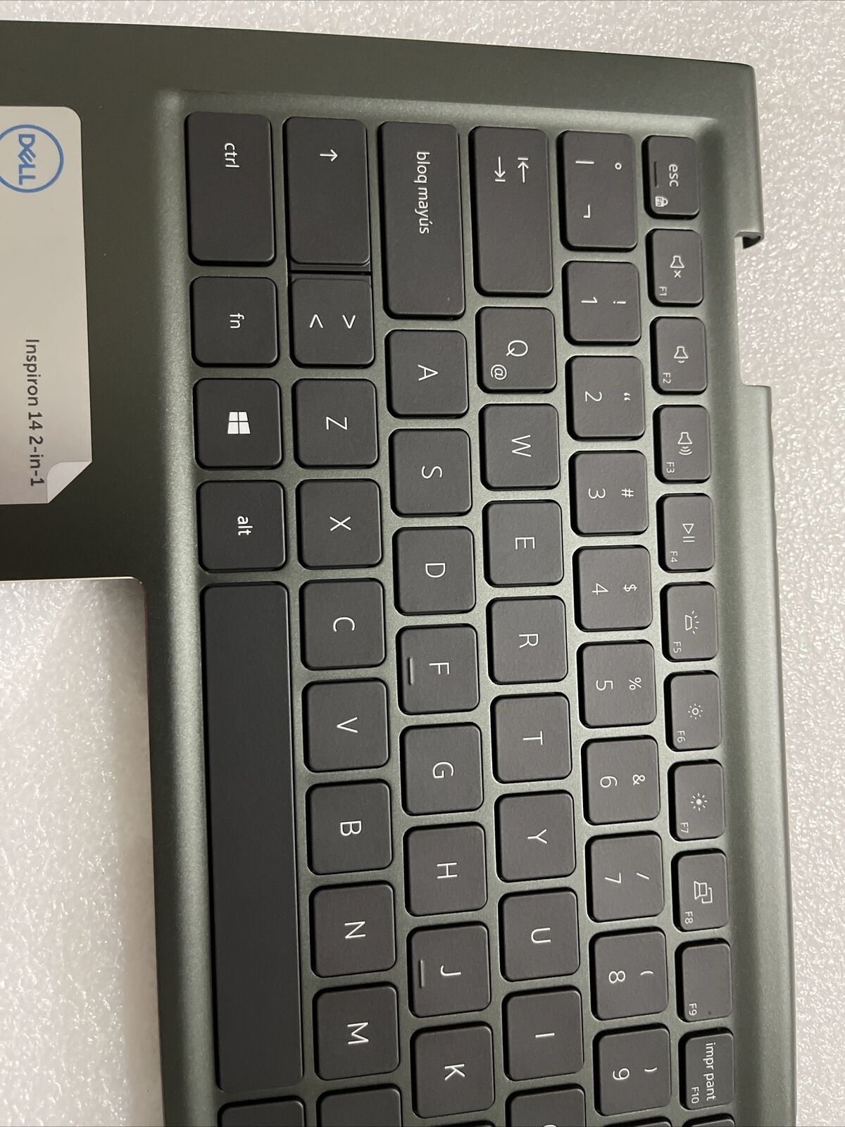 DELL INSPIRON 5410 7415 LAPTOP PALMREST SPANISH BCL  KEYBOARD D7TNC VJ2PX H2P6