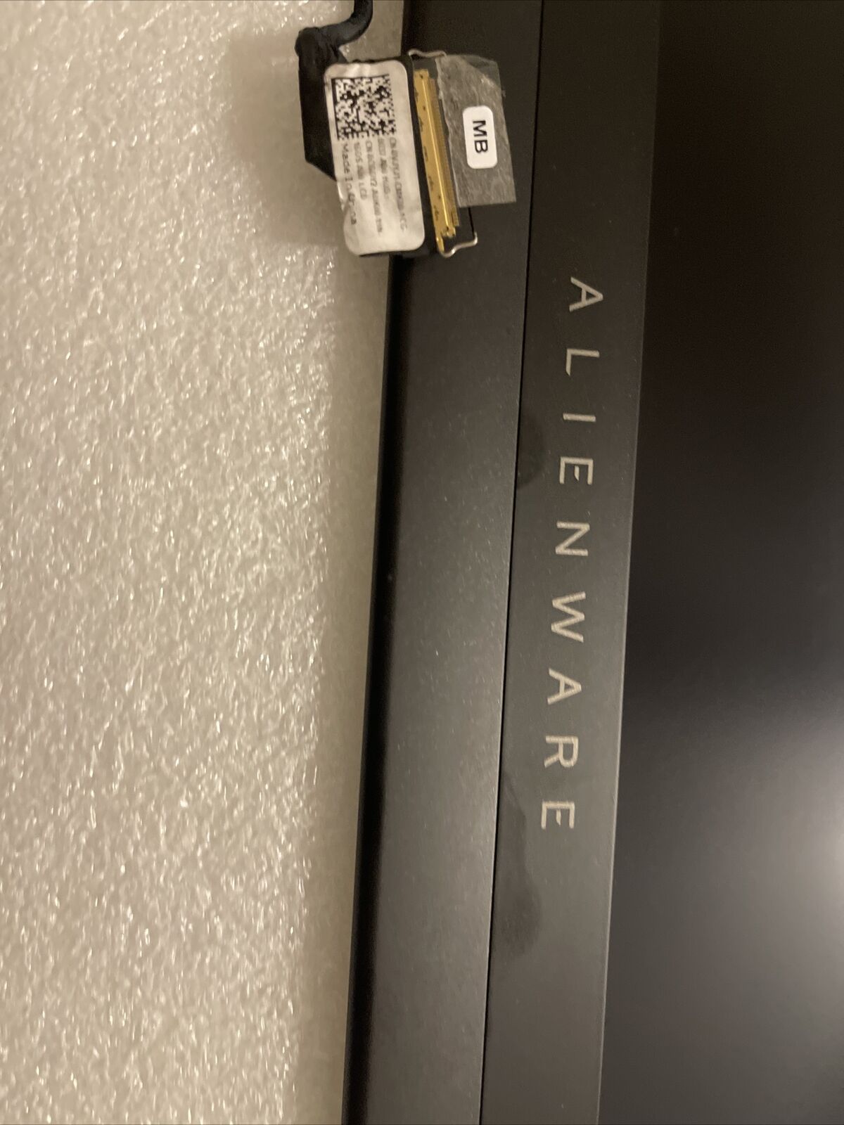 Dell Alienware X15 R1 240HZ 2K 15.6" WQHD LCD SCREEN CGDY2 0VJYJ1 VJYJ1 H1 L4