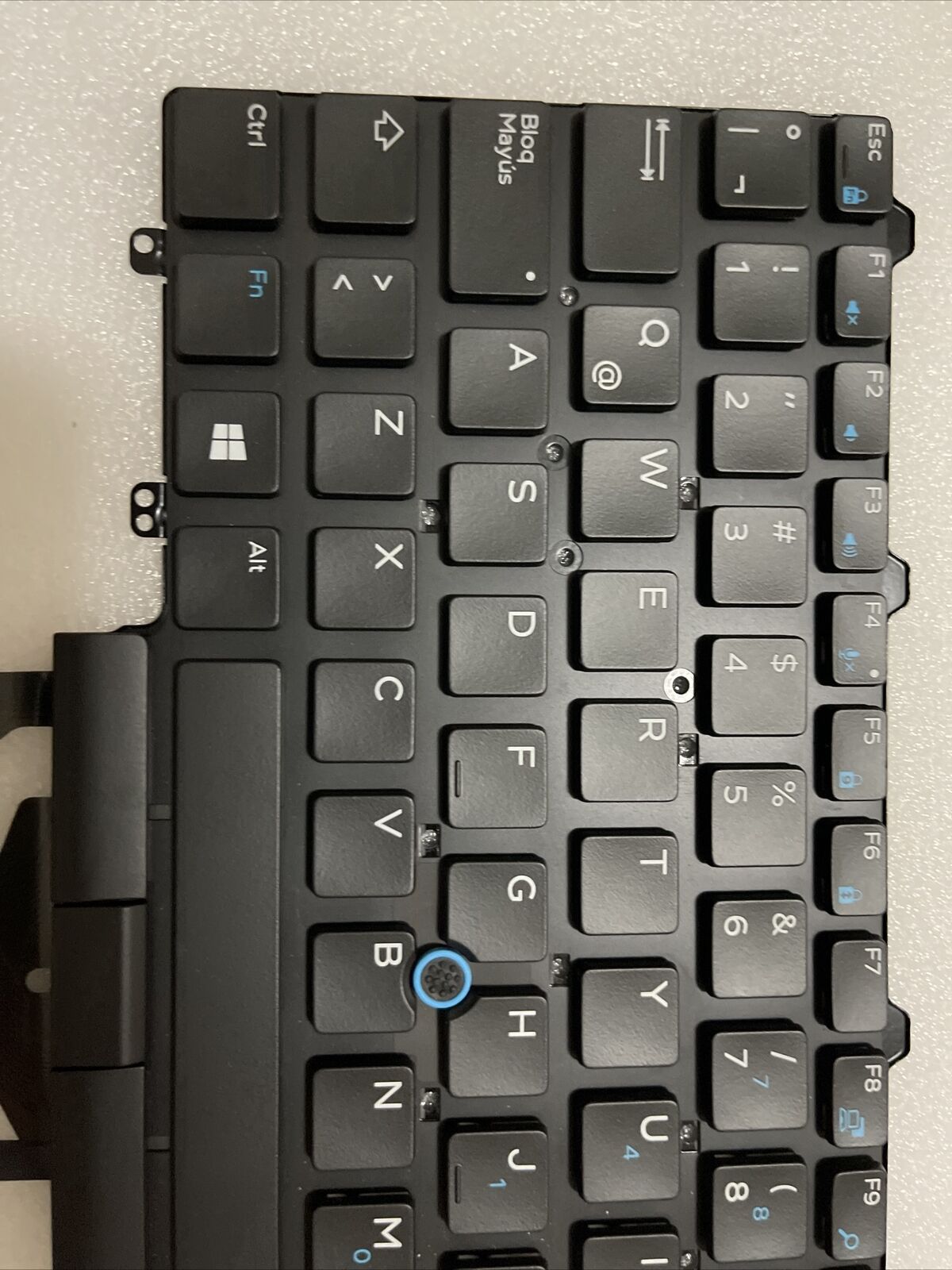 Spanish Dell Latitude 5490 7490  5495 Laptop Backlit Keyboard G30V9 0G30V9 H1