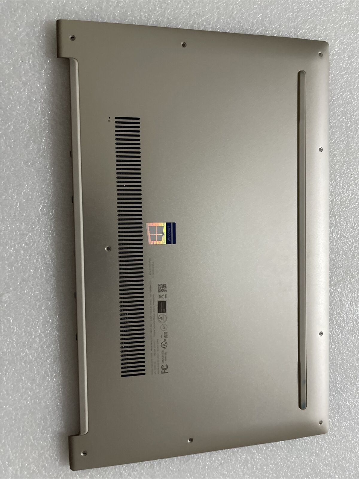 Lenovo Yoga C740-14IML Bottom Base Cover Mica AM1FG000210 H1 N1 Broken tabs Read