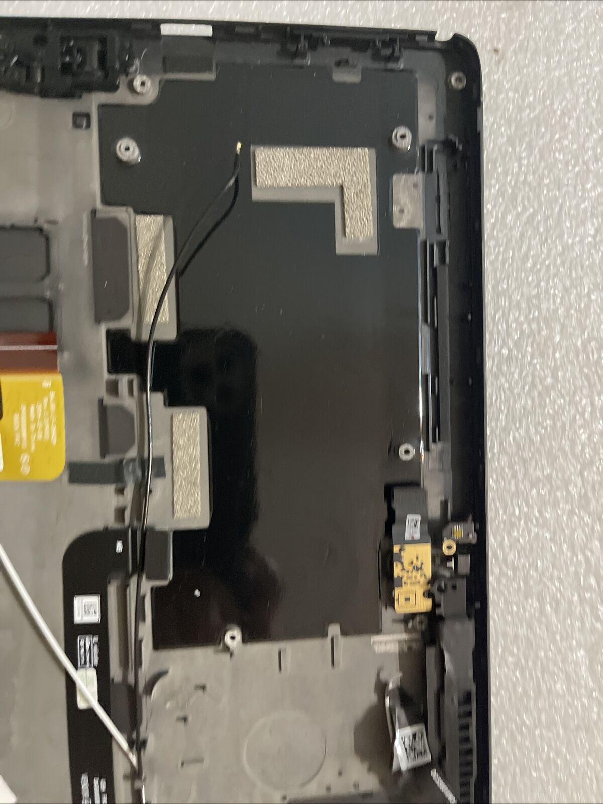 GENUINE DELL  LATITUDE 12 5290 LCd Top Back Cover Extras Black T17G TKR19 N1 B7