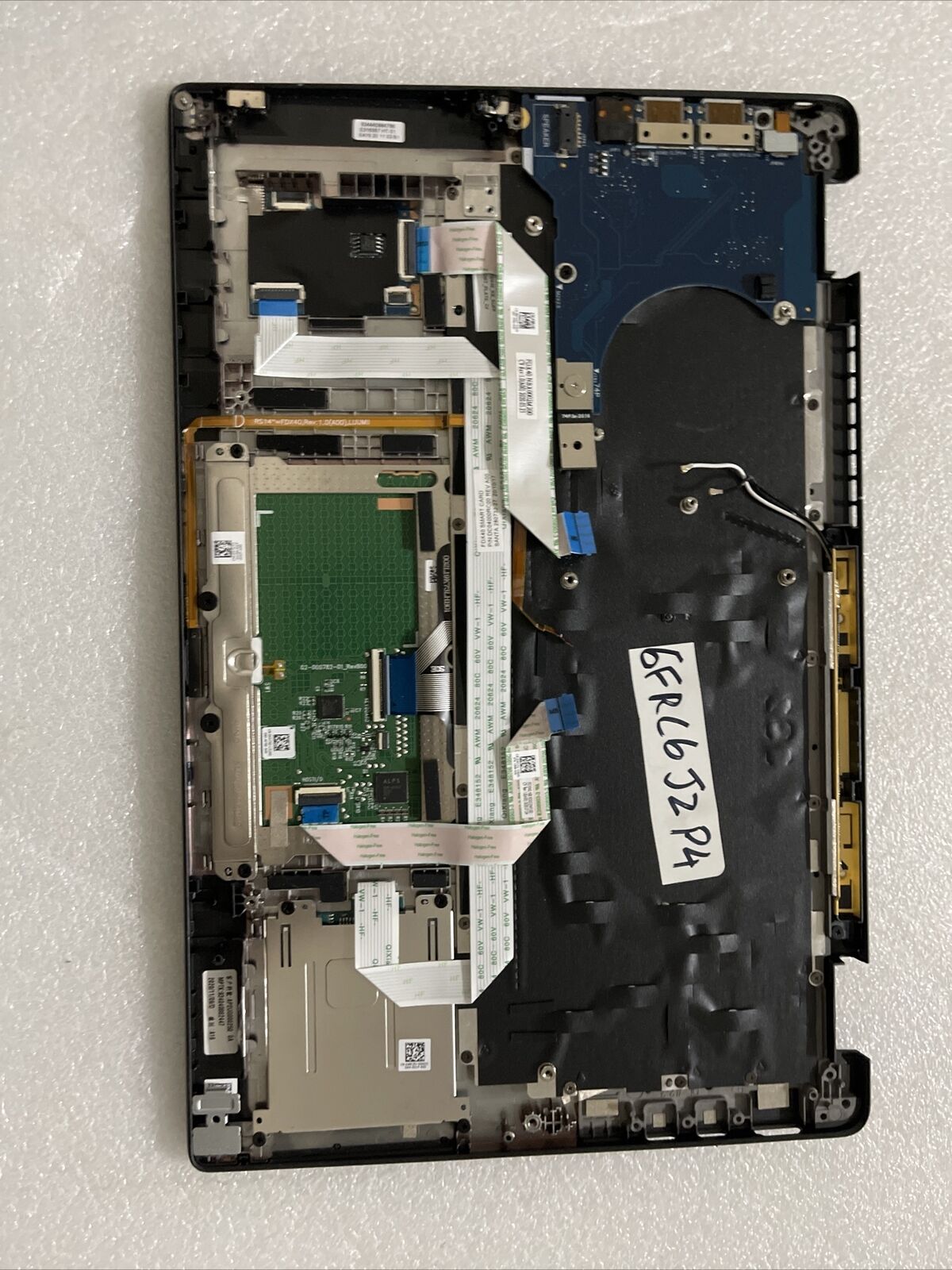 Dell Latitude 14 7410 Laptop Palmrest US BCL Keyboard Extras 6FRC6 K2J2P4 GradeA