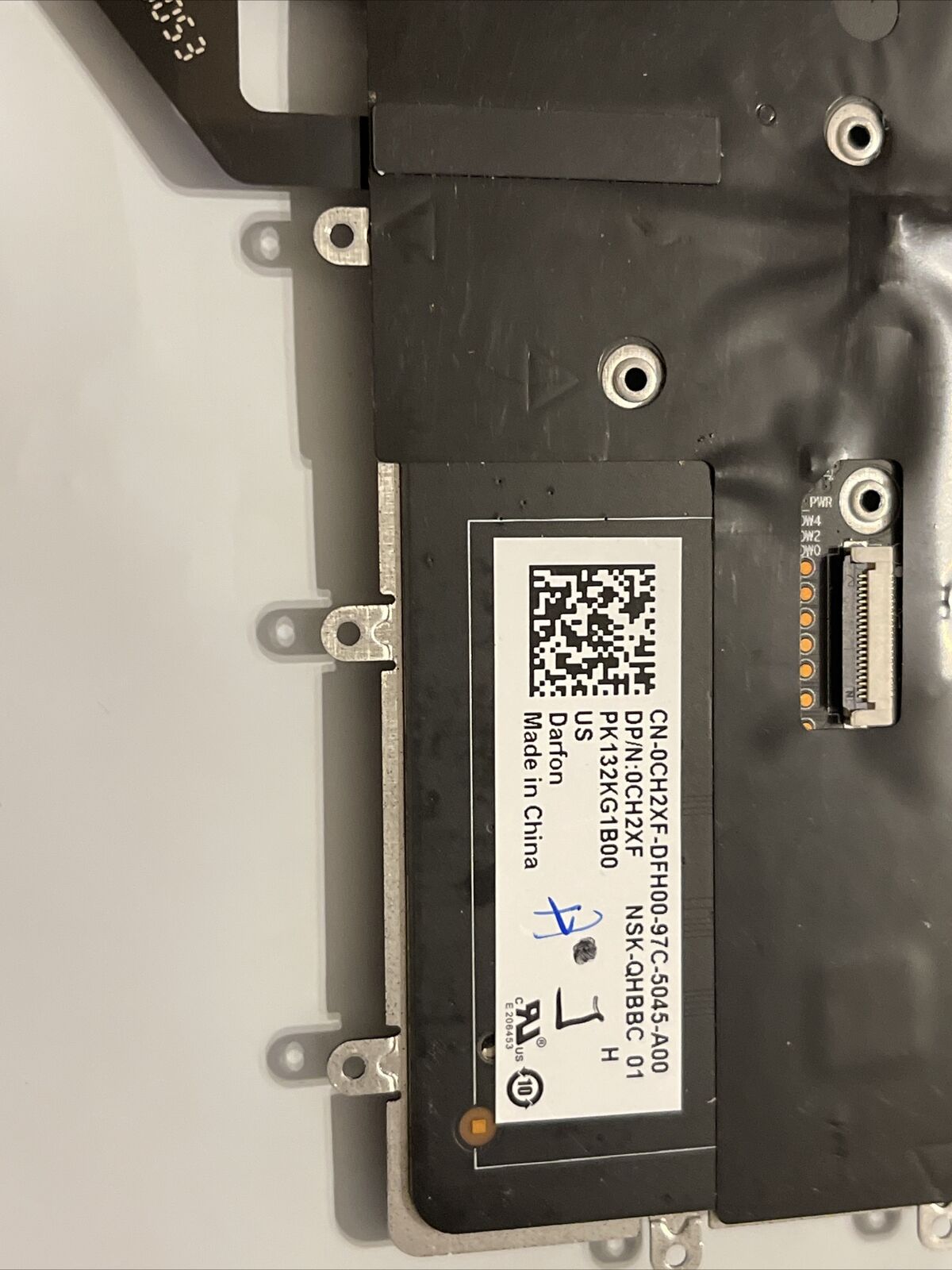 DELL ALIENWARE M17 R2  Series BACKLIT US ENG LAPTOP KEYBOARD CH2XF D1
