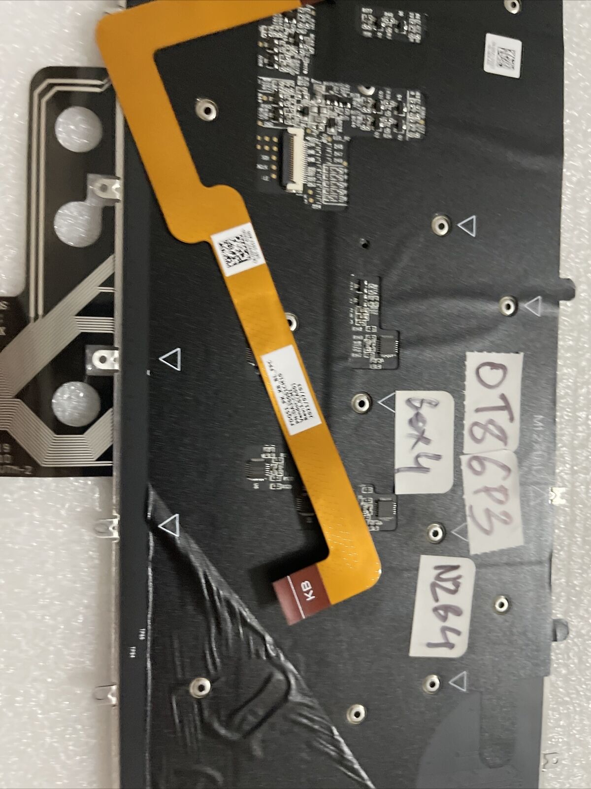 Dell Alienware m15 R3 m15 R4 Backlit Keyboard Assembly GTD0N X9JC1 T86P3 N2 B4
