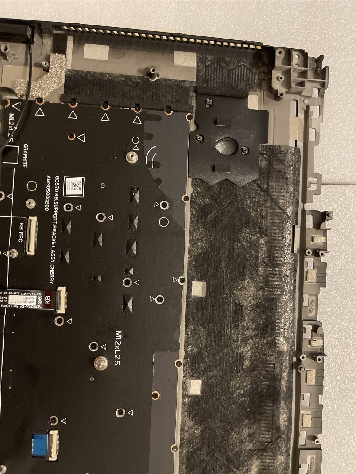 DELL ALIENWARE M17 R4 PALMREST US Eng KEYBOARD 01WM6W 06N1JW 6N1JW H1 P8