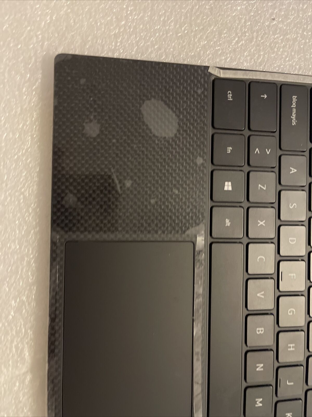 New Oem Dell XPS 9310 Palmrest Touchpad Backlit Spanish Keyboard 1YN9Y K4N59 HP7