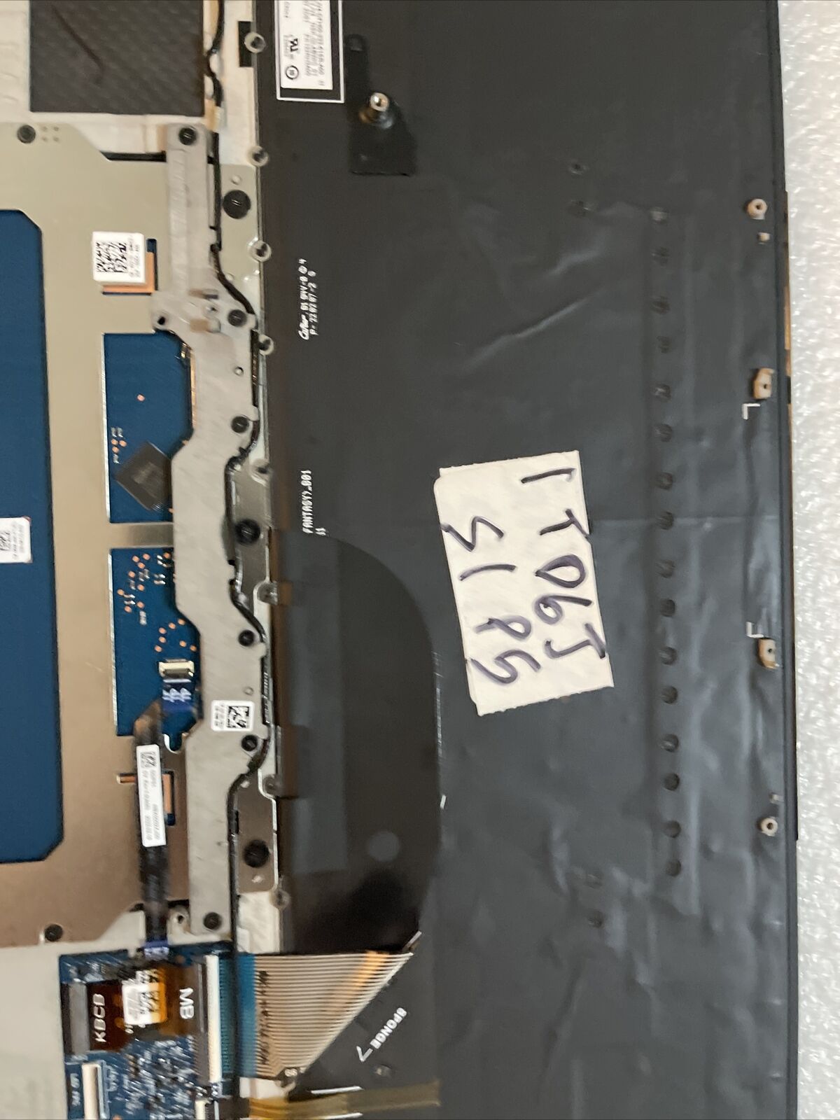 Genuin Dell XPS 15 9510 Palmrest US English Keyboard Touchpad 1TD6J 01TD6J S1 P5