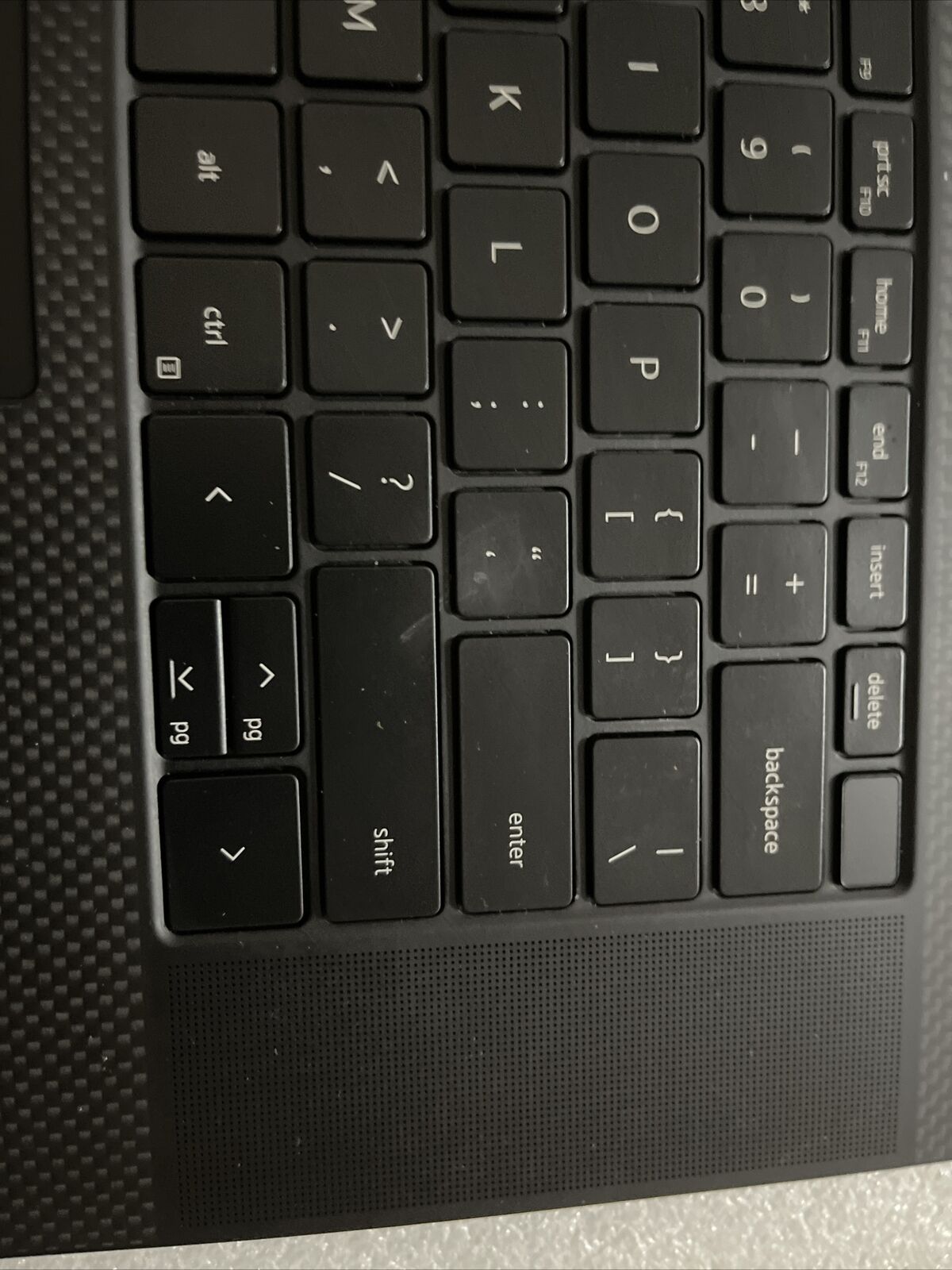 Dell XPS 17 9700 9710 9720 Touchpad Palmrest US Backlit Keyboard DW67K W20R5 HP1
