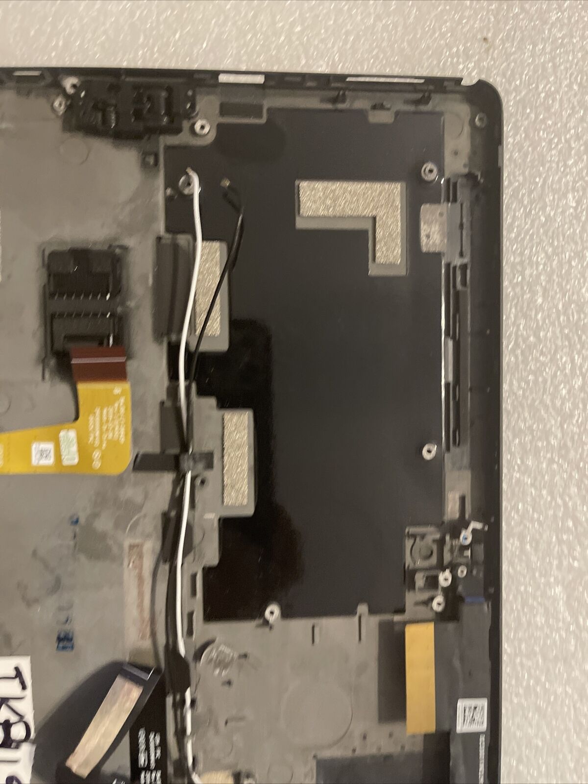 GENUINE DELL  LATITUDE 12 5290 LCd Top Back Cover Black Extras T17G TKR19 H2 B7