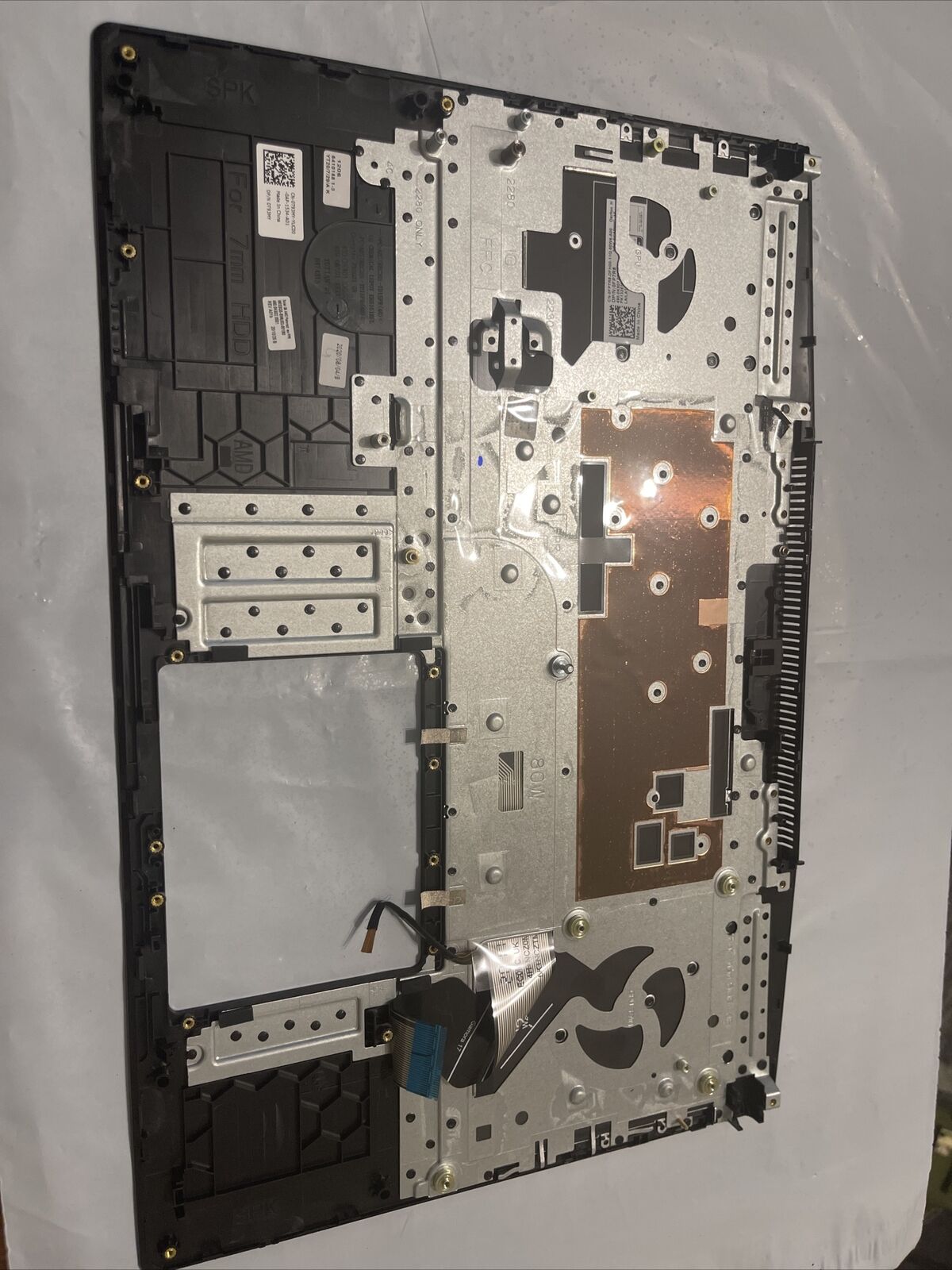 Oem Dell G5 SE 5505 LCD Palmrest spanish Keyboard Assembly T93MY 0T93MY P7