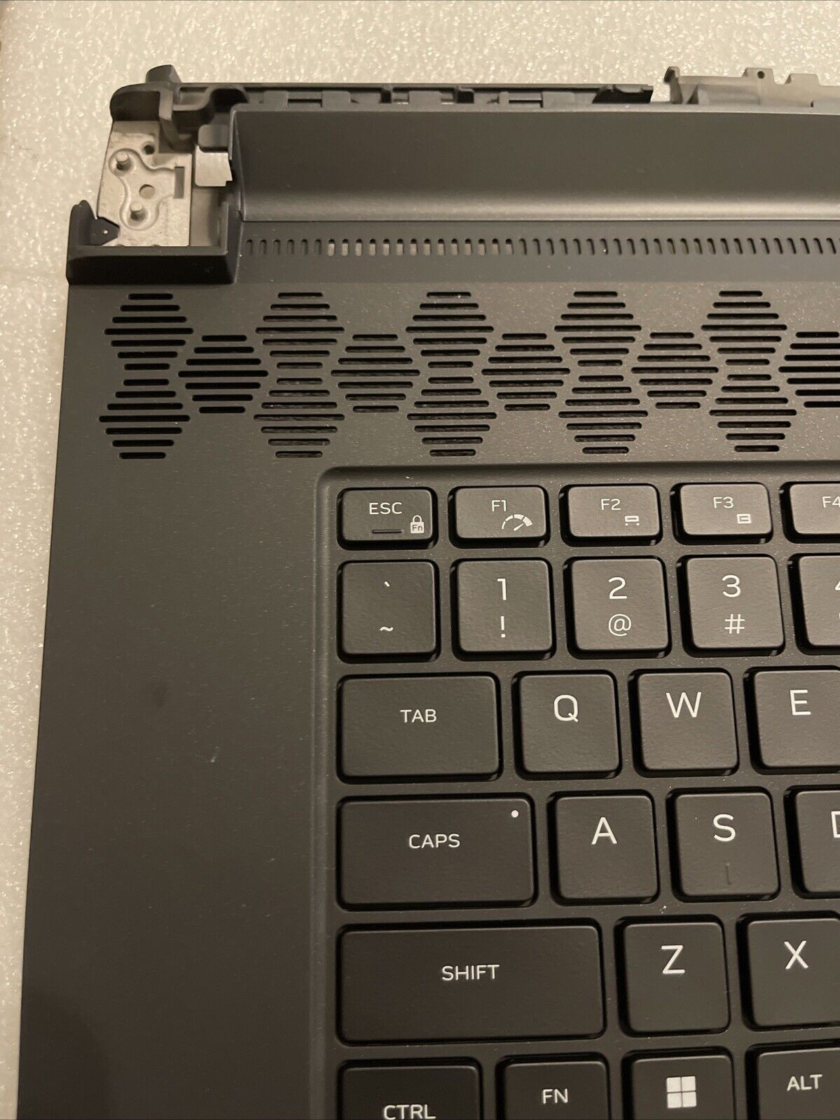 Genuine Dell M17 R5 AMD laptop palmrest RGB US Eng Backlit Keyboard 0VNRXH HK H2