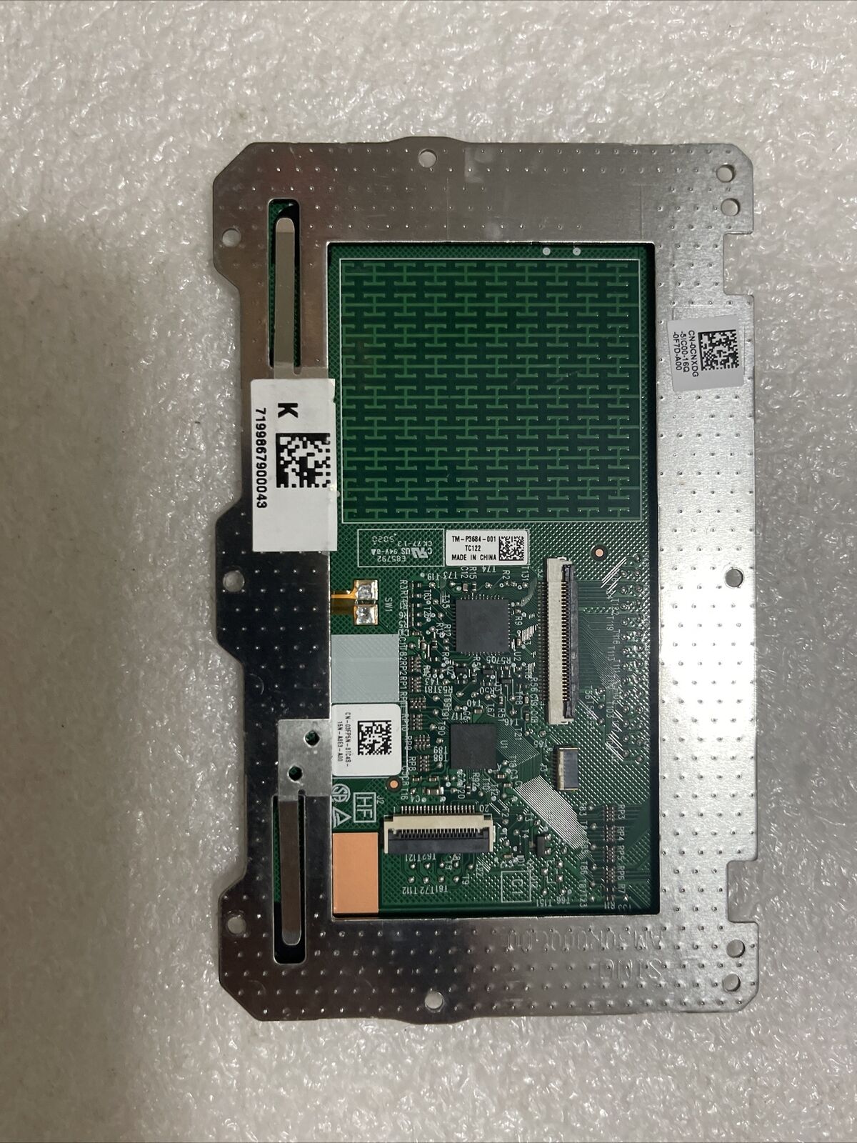 Dell Latitude 7320 Laptop Touchpad Bracket No Cable Black 3FP5N CNXDG H1T1