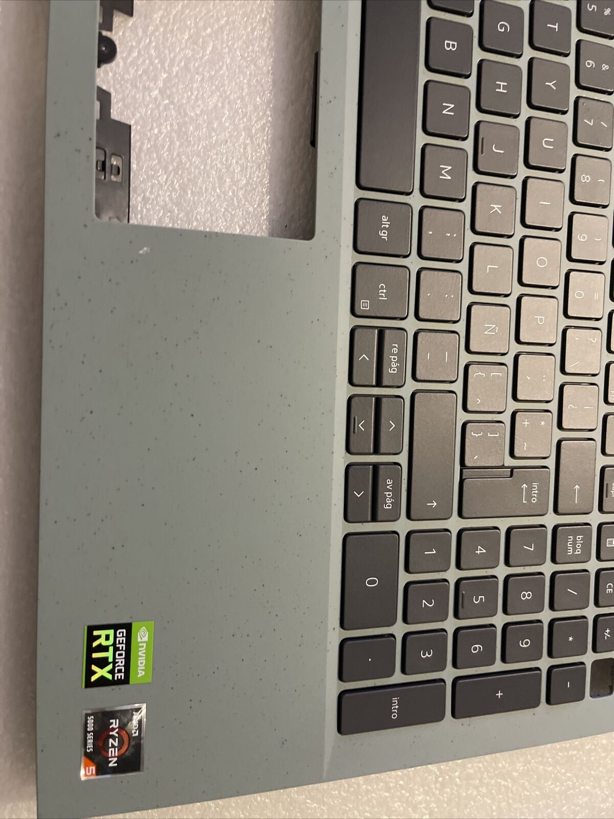 Genuine DELL G15 5510 5511 5515 Palmrest Keyboard 04CKKP 4CKKP H1 P2