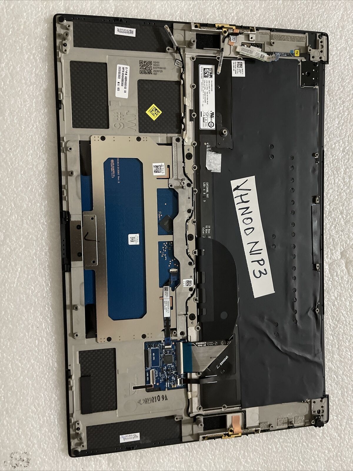 New Dell XPS 9530 Laptop Palmrest Touchpad US Backlit  Keyboard VHN0D N1 P3