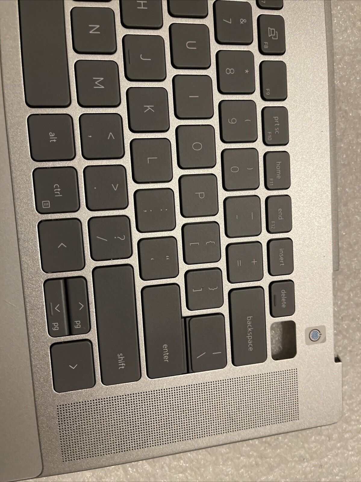 Dell Inspiron 16 7620 2in1 Palmrest US Eng Keyboard Silver 1xy4n MN1PK GM P1