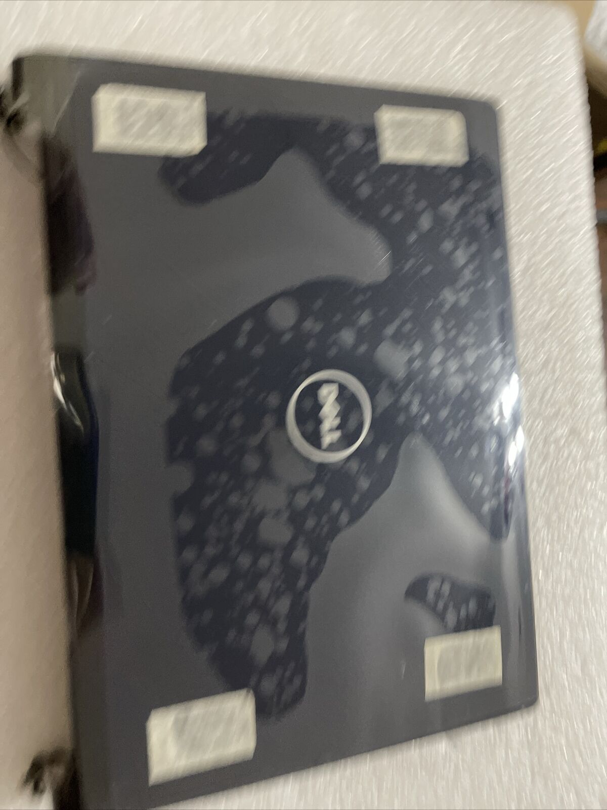New Dell OEM Inspiron 1318 LCD Back Cover Lid  Hinges Blue F205H Y178D H1 A3