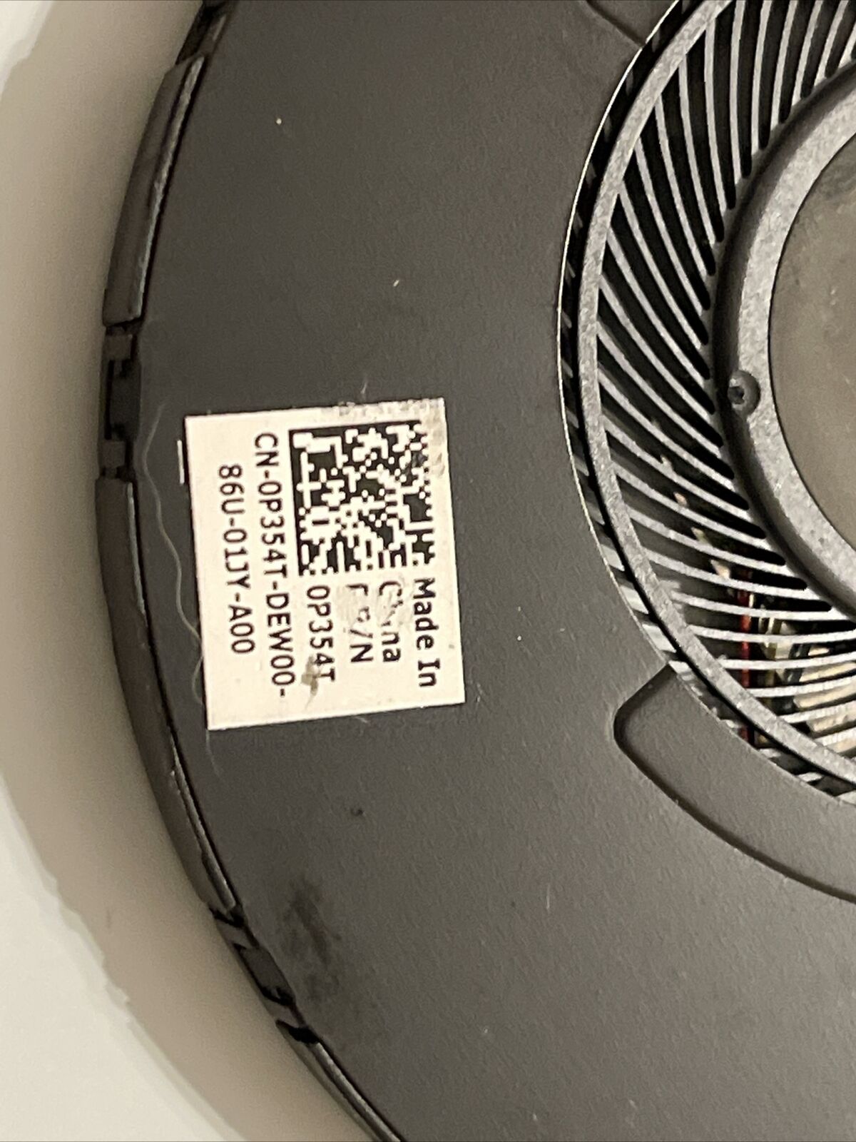 Dell XPS 15 9575 Dual Cooling Fan Assembly DC28000KDD0 P354T 0P354T
