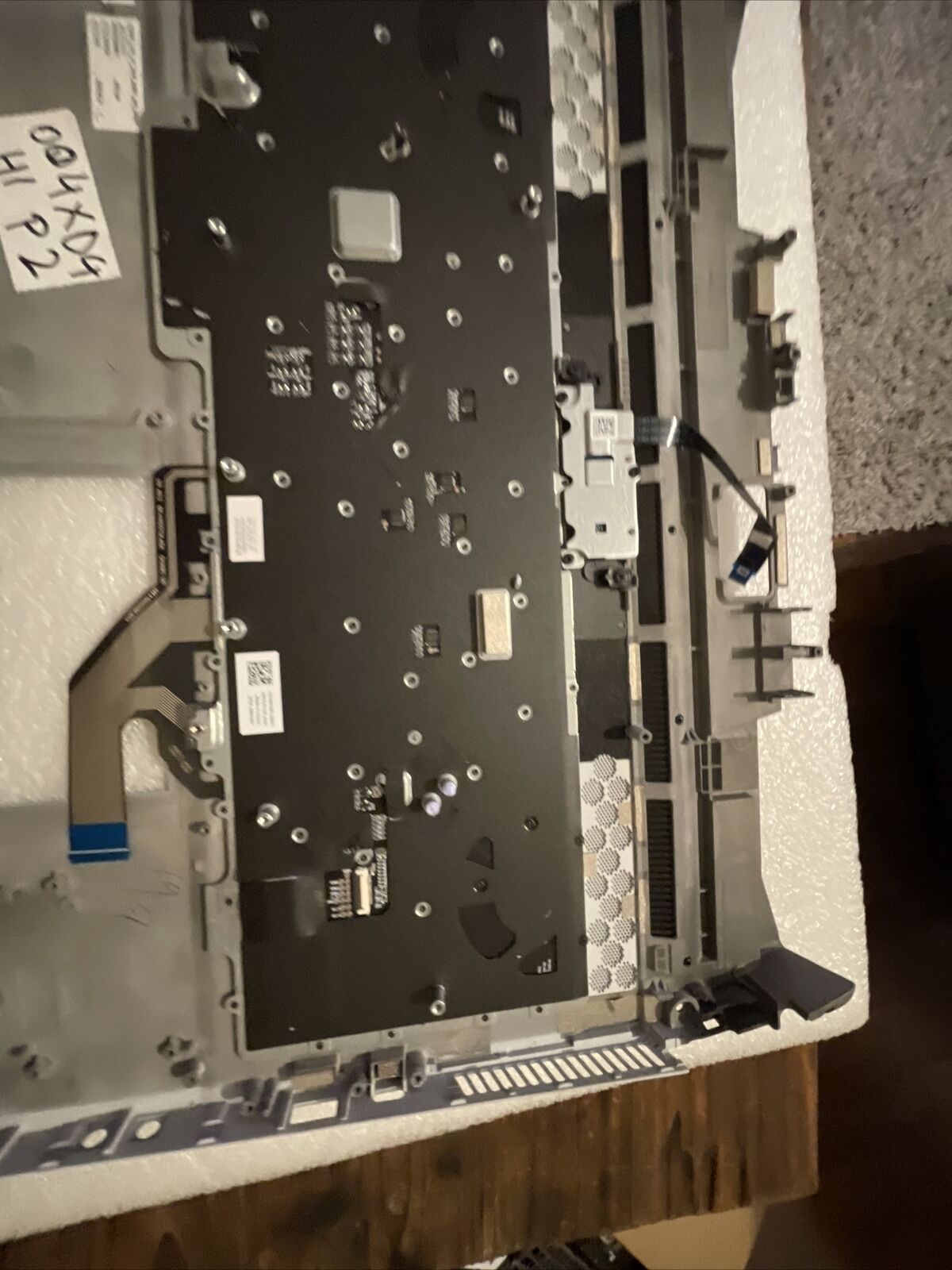 DELL Alienware M15 R2 Laptop C Shell Palmrest Keyboard 04XD4 004XD4 H1 P2