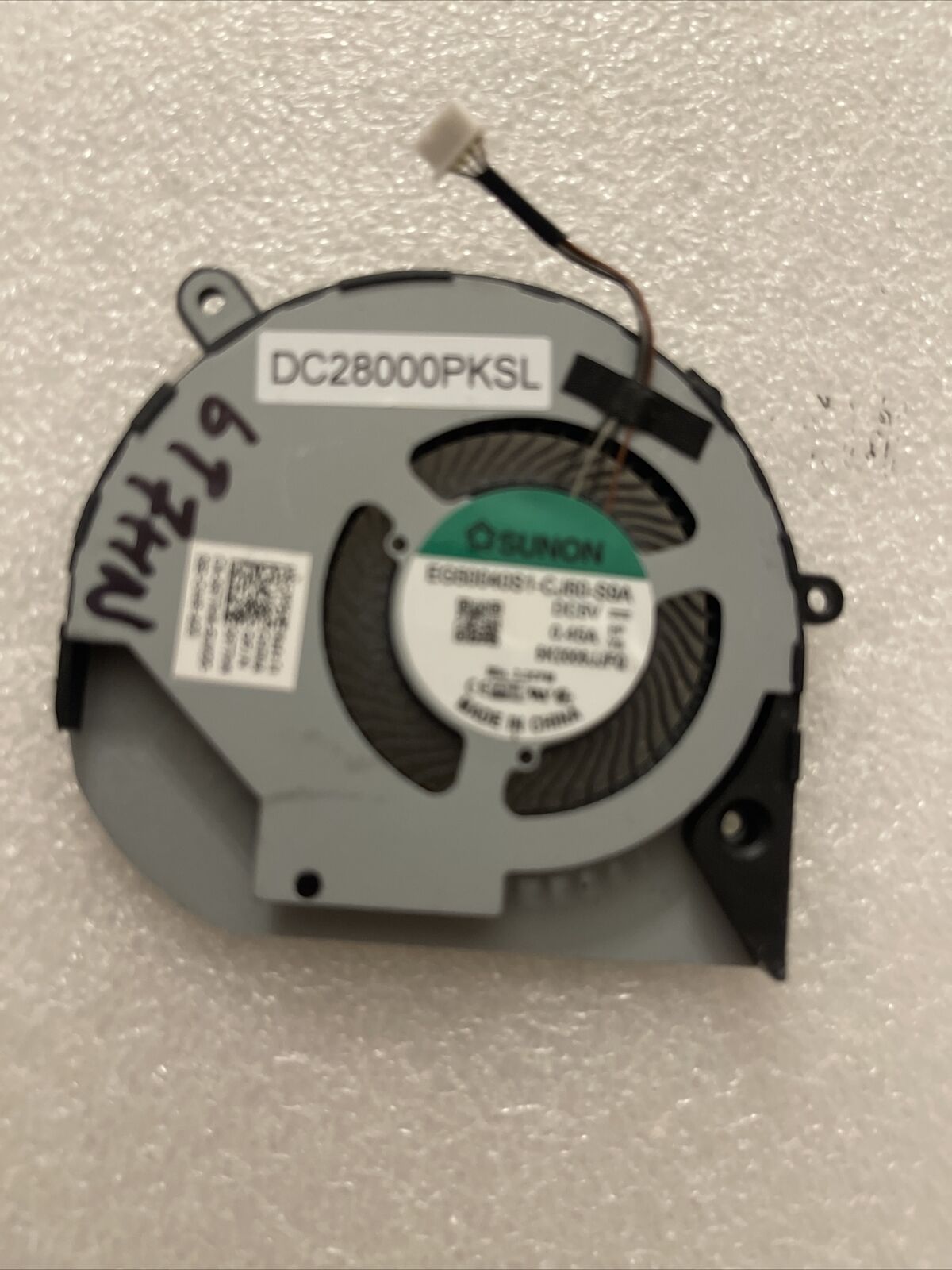 Genuine Dell Latitude 5510 Precision 3550 15.6" CPU Cooling Fan 6T7HN 06T7HN P7