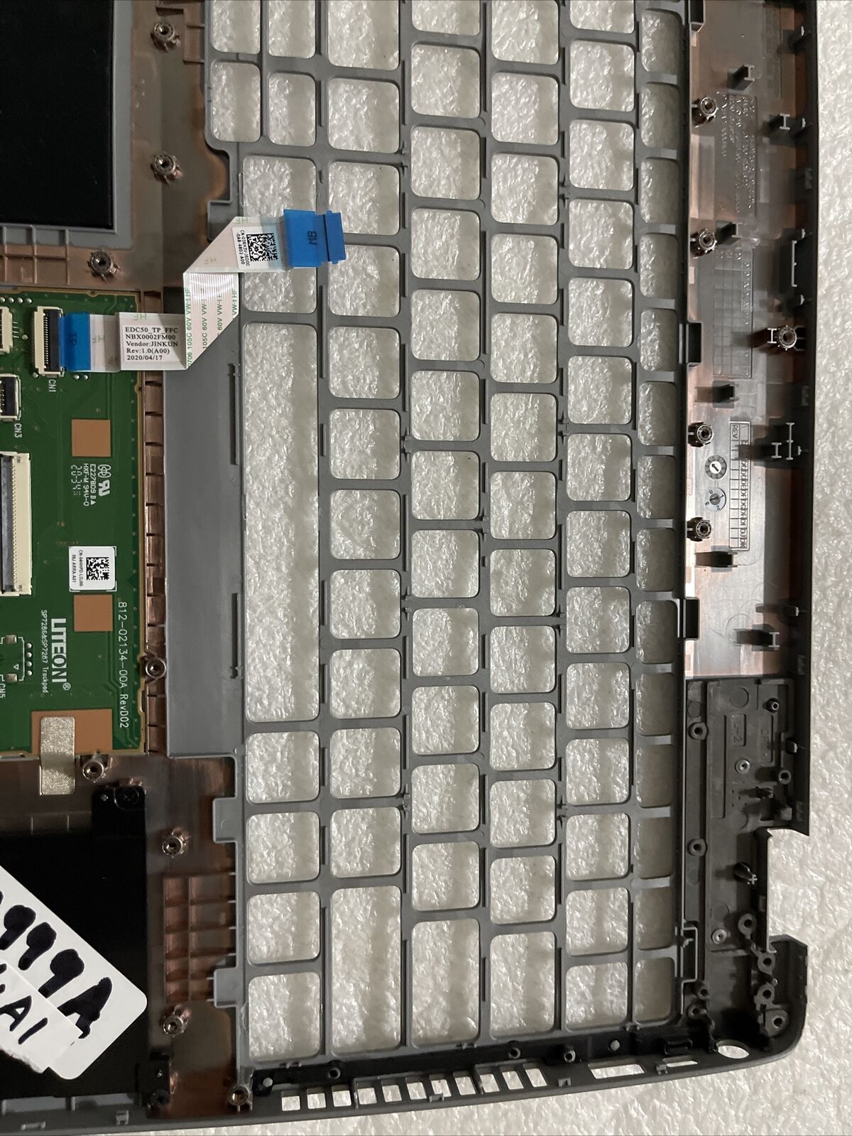 Dell Latitude 5510/Precision 3550 Laptop Palmrest Touchpad  A1999A H4 A1